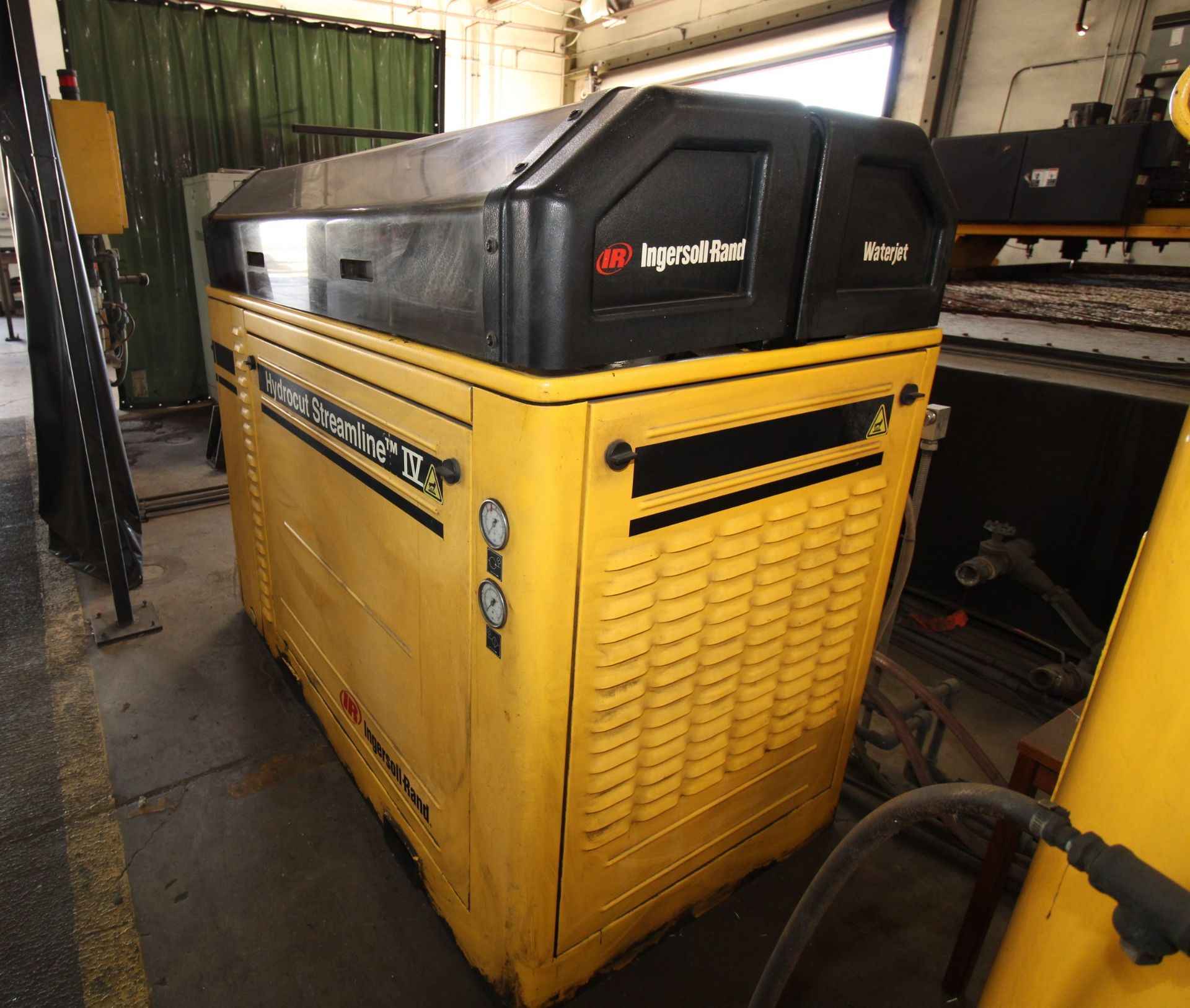 COMBINATION PLASMA, OXY.FUEL & WATERJET CUTTING MACHINE, ESAB AVENGER MDL. 1LRWJVISPC, new 2003, 14’ - Image 14 of 37