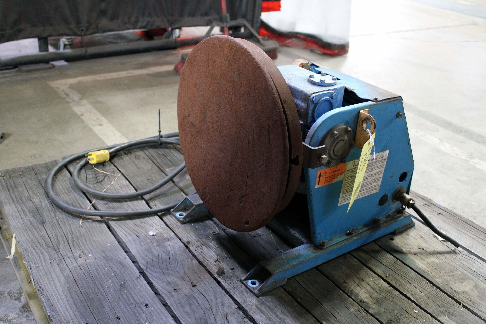 WELDING POSITIONER, 14" dia. Table, 115 v.