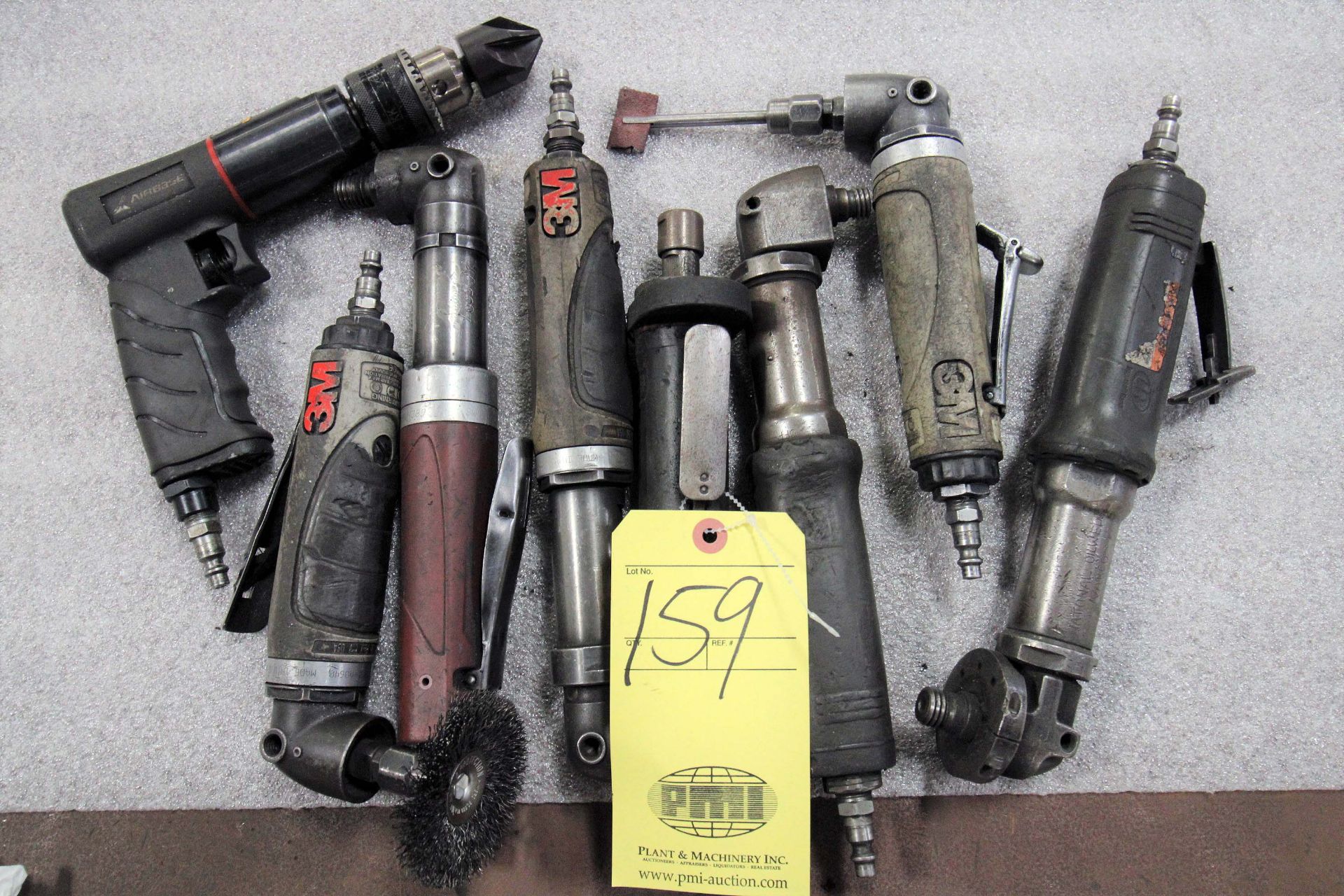 LOT OF PNEUMATIC GRINDERS (APPROX. 7)