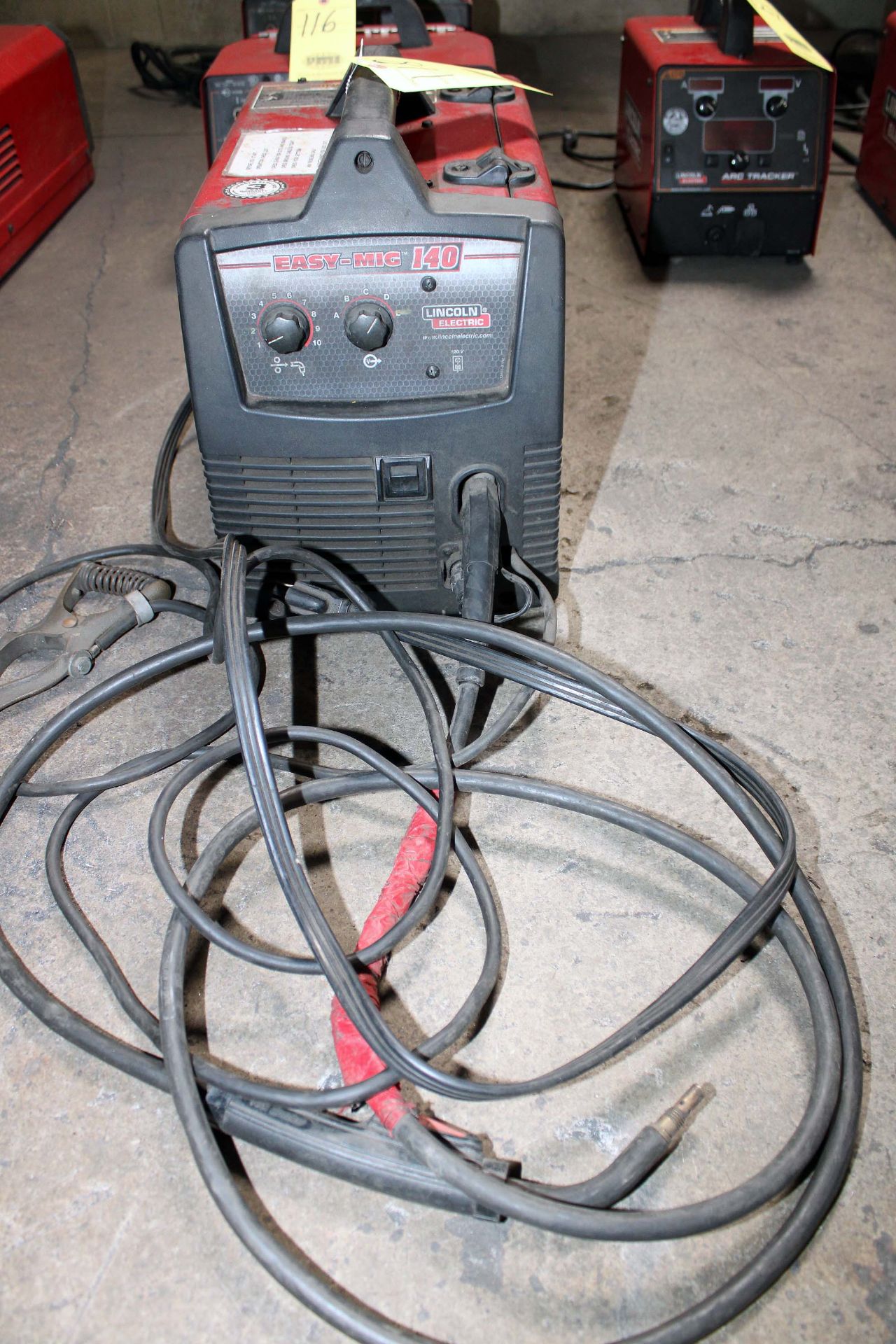 PORTABLE MIG WELDER, LINCOLN EZ-MIG140, S/N M3080200210