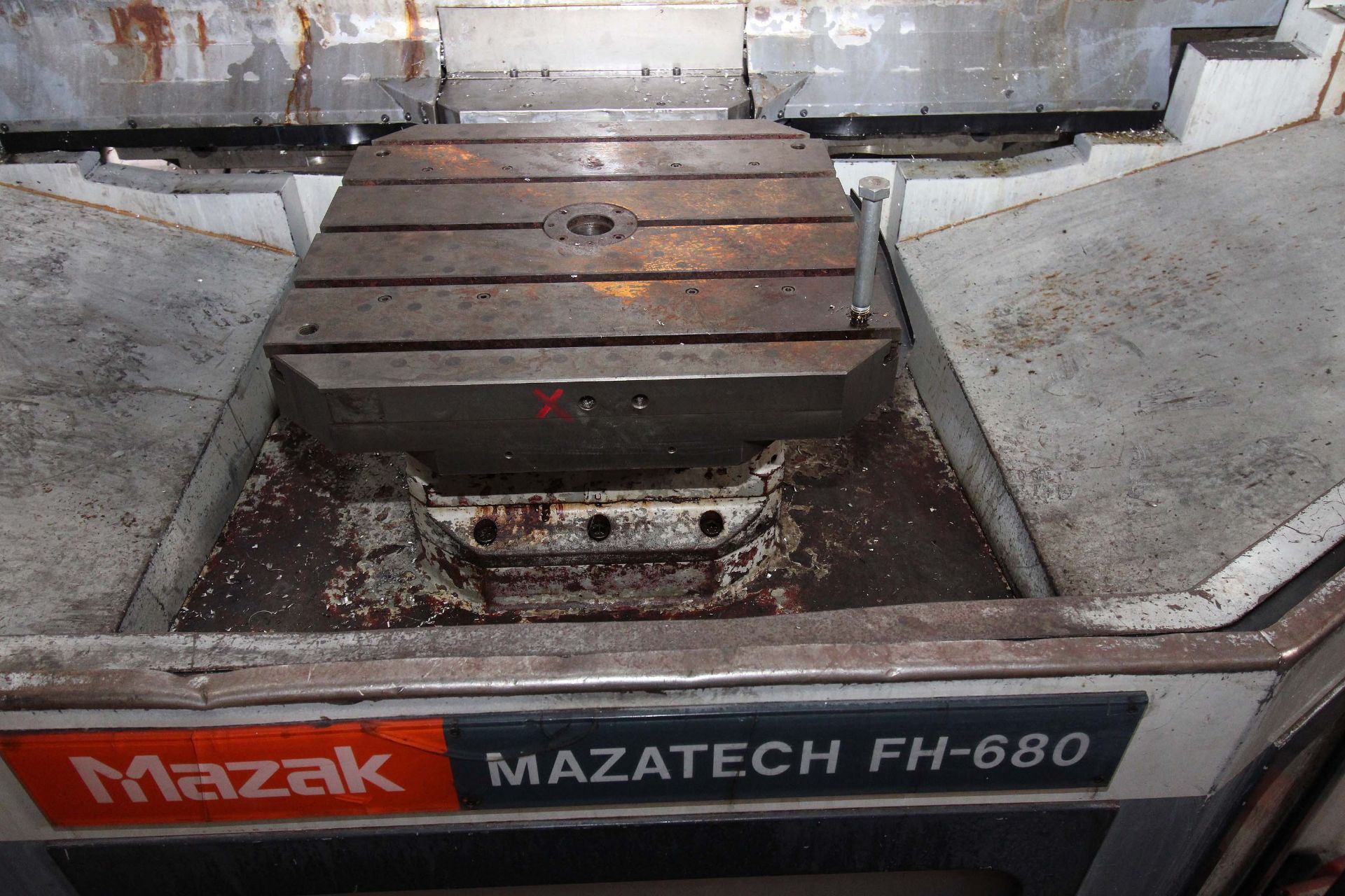 CNC HORIZONTAL MACHINING CENTER, MAZAK MDL. FH680, new 1996, Mazatrol M Plus CNC control, 24” - Image 7 of 15