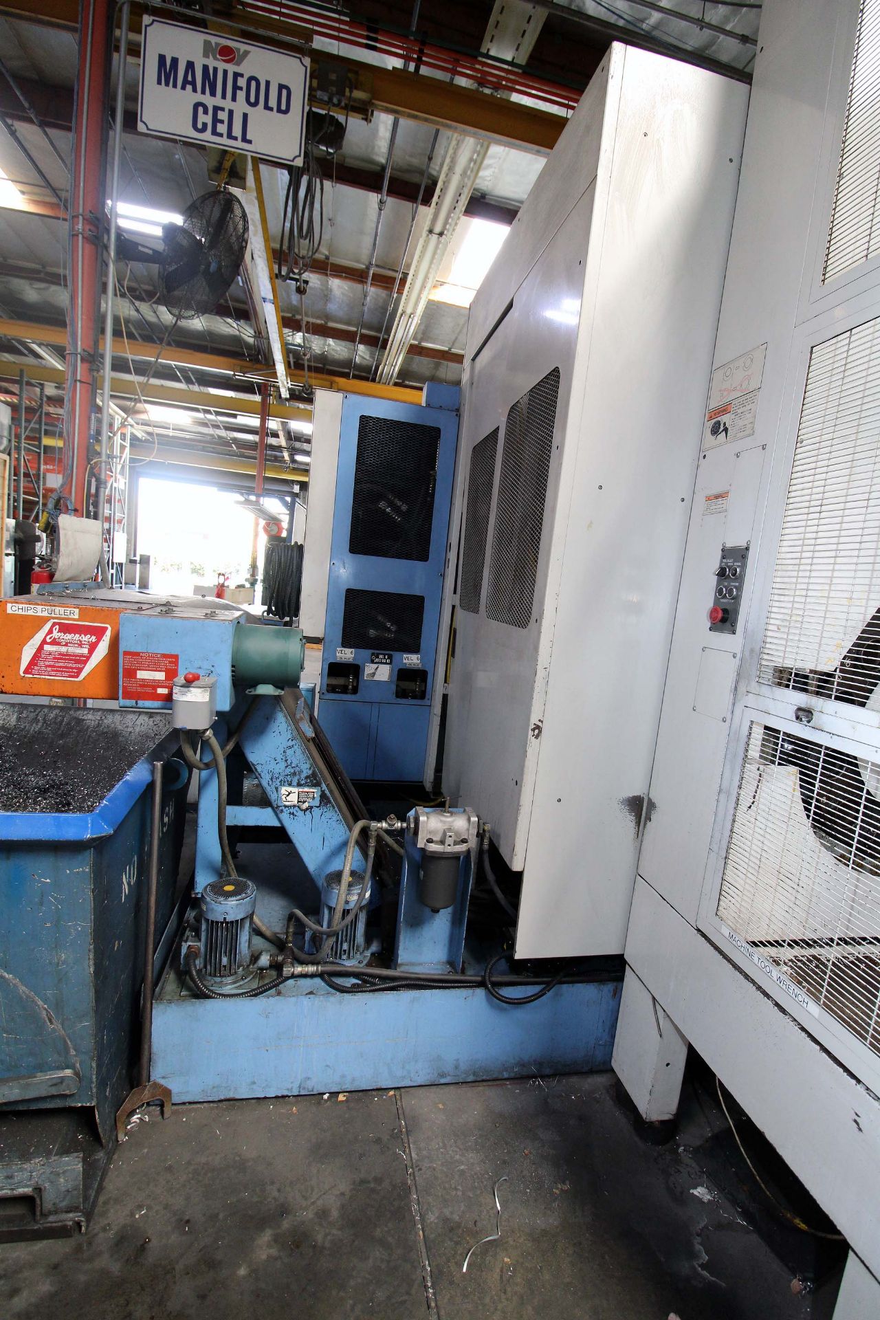 CNC HORIZONTAL MACHINING CENTER, MAZAK MDL. FH680, new 1996, Mazatrol M Plus CNC control, 24” - Image 12 of 15