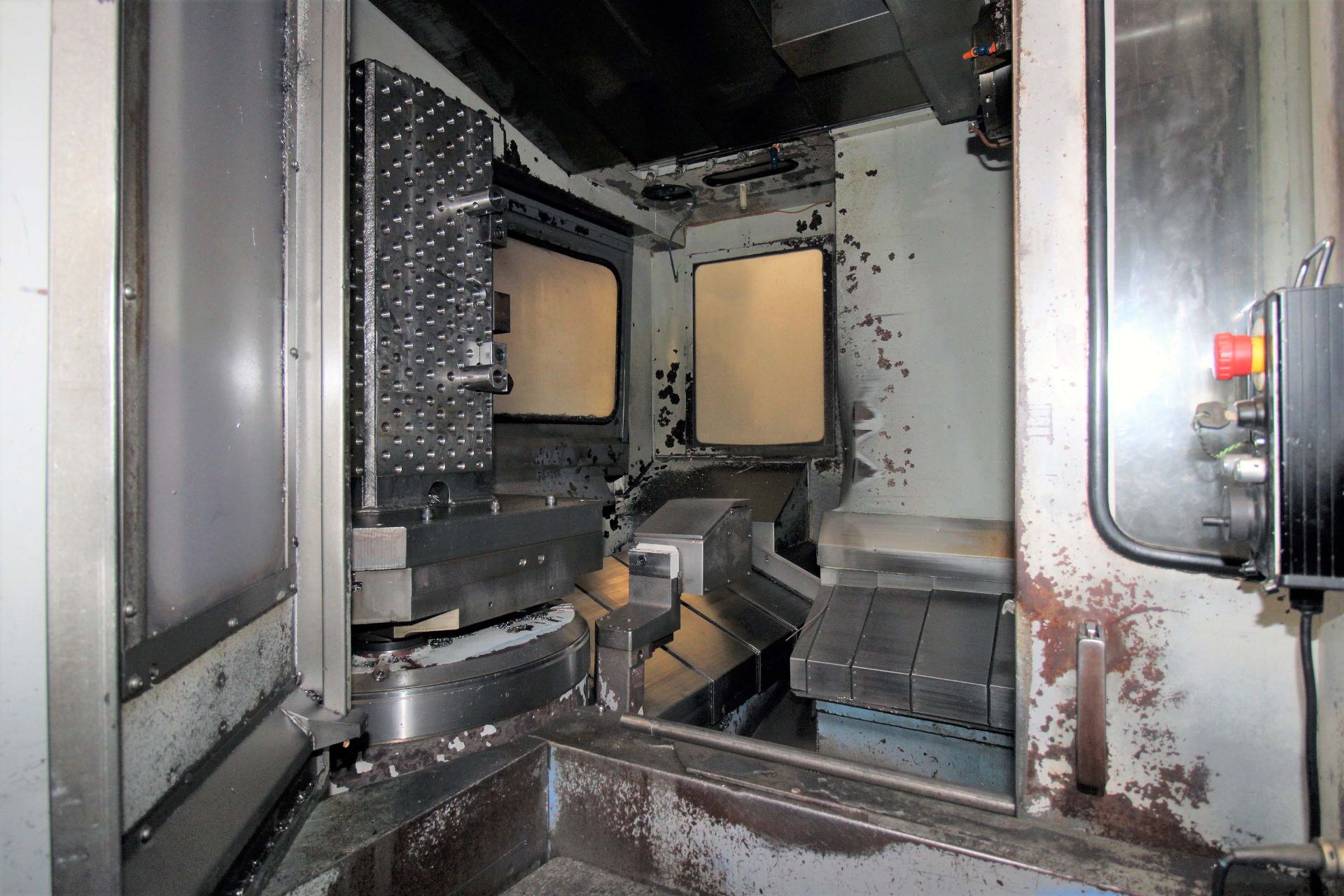 LINEAR PALLET HORIZONTAL MACHINING CELL, MAZAK PALLETECH CONSISTING OF: (3) MAZAK MAZATEK MDL. FH680 - Image 21 of 26