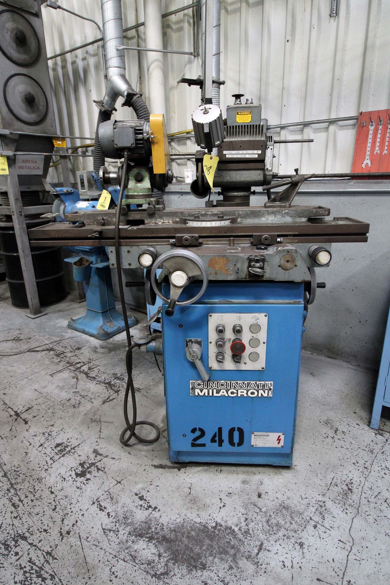 TOOL & CUTTER GRINDER, CINCINNATI MILACRON NO. 2, S/N F5220-I-79-13-37