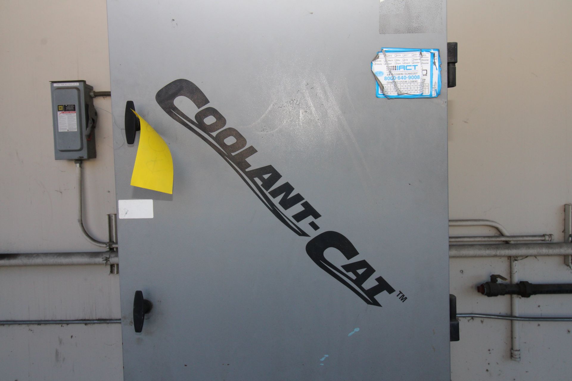 COOLANT CAT MIST & SMOKE COLLECTOR, UNITED AIR MDL. VCC-1500, S/N 60054493S