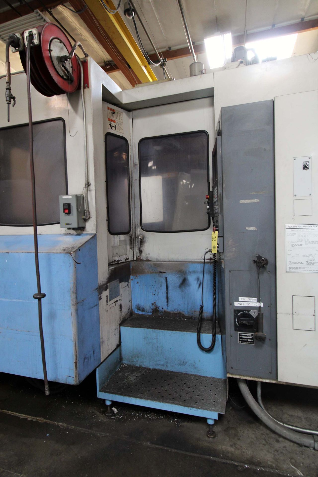 CNC HORIZONTAL MACHINING CENTER, MAZAK MDL. FH680, new 1996, Mazatrol M Plus CNC control, 24” - Image 2 of 15