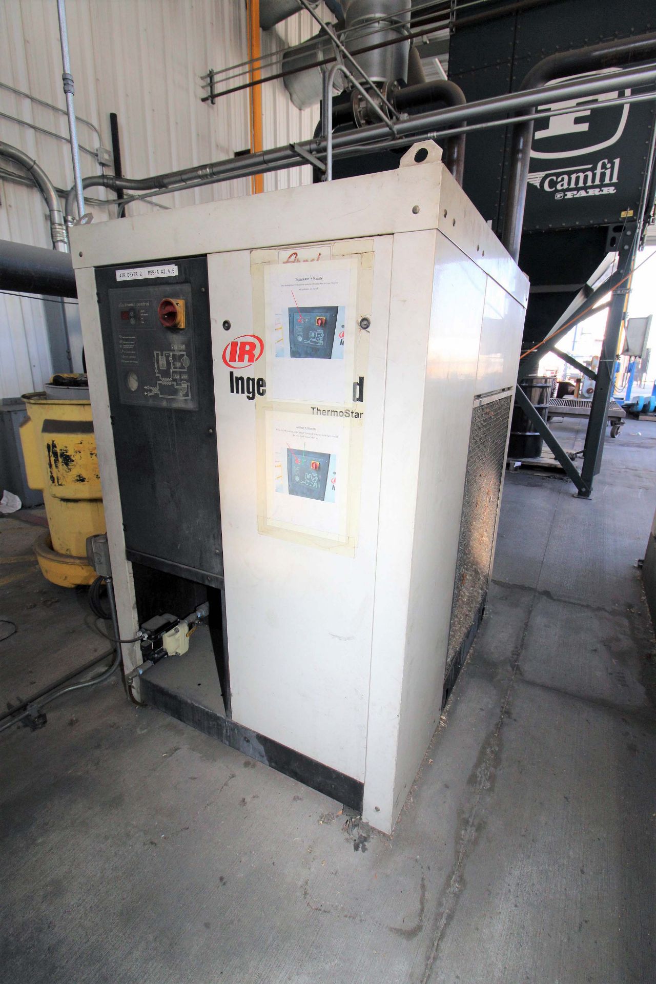 REFRIGERATED AIR DRYER, INGERSOLL RAND MDL. TS700, S/N 2075760002 - Image 4 of 4