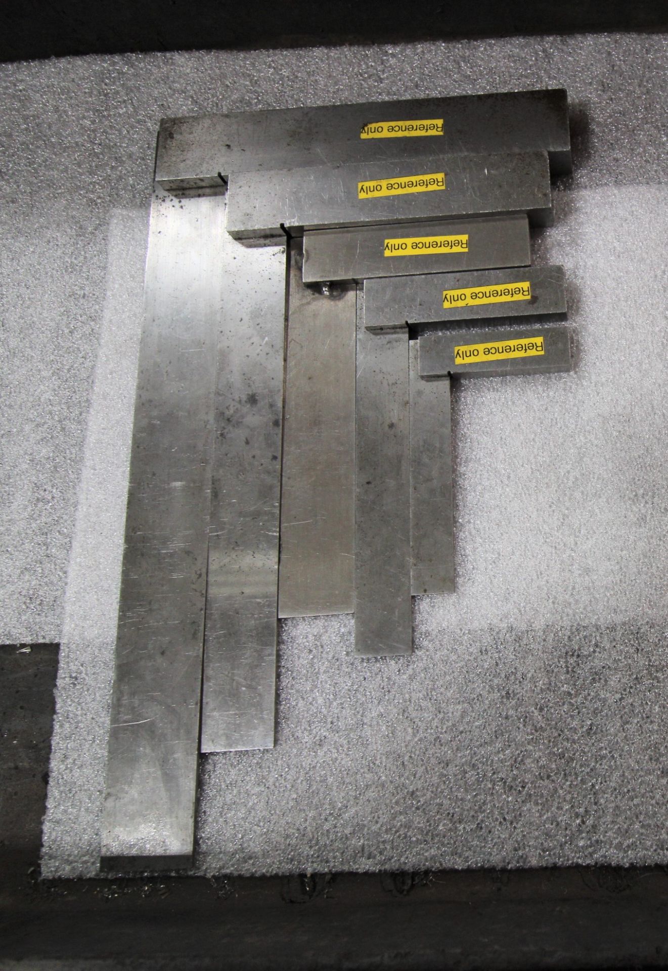 LOT OF PRECISION SQUARES (TWO SETS): 8" x 13" to 3" x 6" - Image 2 of 2