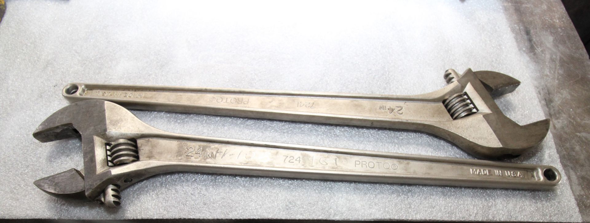 LOT OF WRENCHES (2), 24"