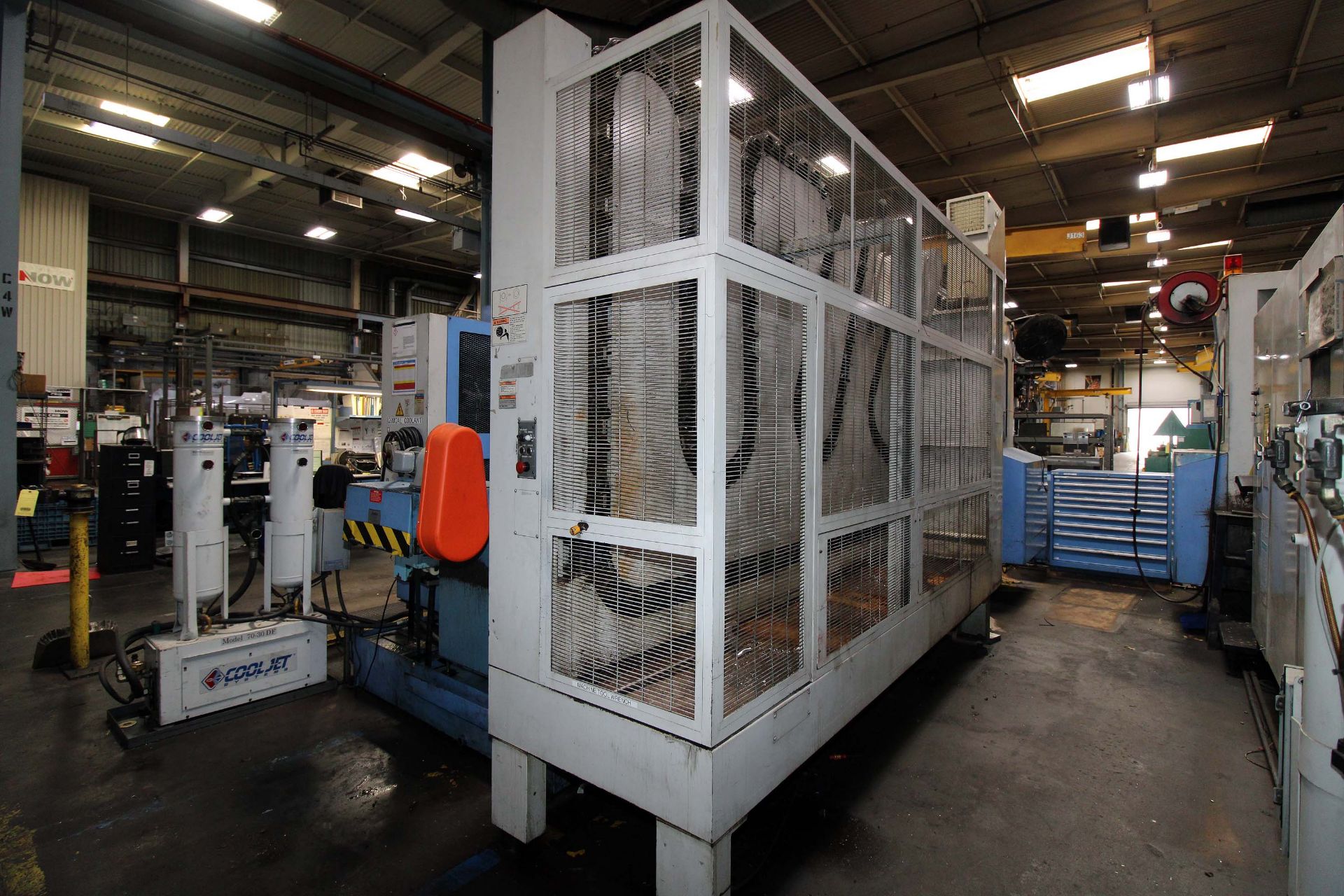 LINEAR PALLET HORIZONTAL MACHINING CELL, MAZAK PALLETECH CONSISTING OF: (3) MAZAK MAZATEK MDL. FH680 - Image 17 of 26