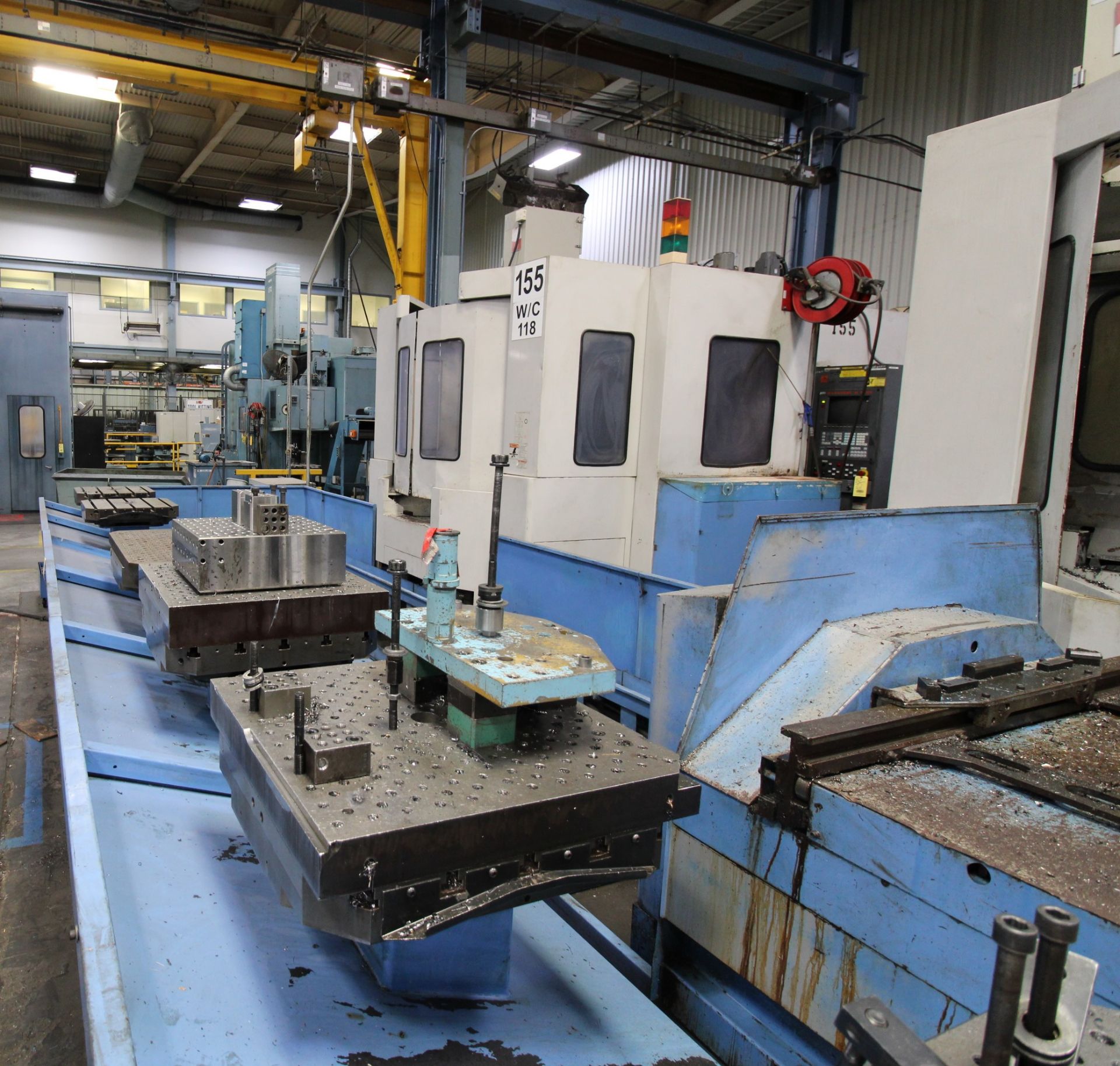 LINEAR PALLET HORIZONTAL MACHINING CELL, MAZAK PALLETECH CONSISTING OF: (3) MAZAK MAZATEK MDL. FH680 - Image 5 of 26