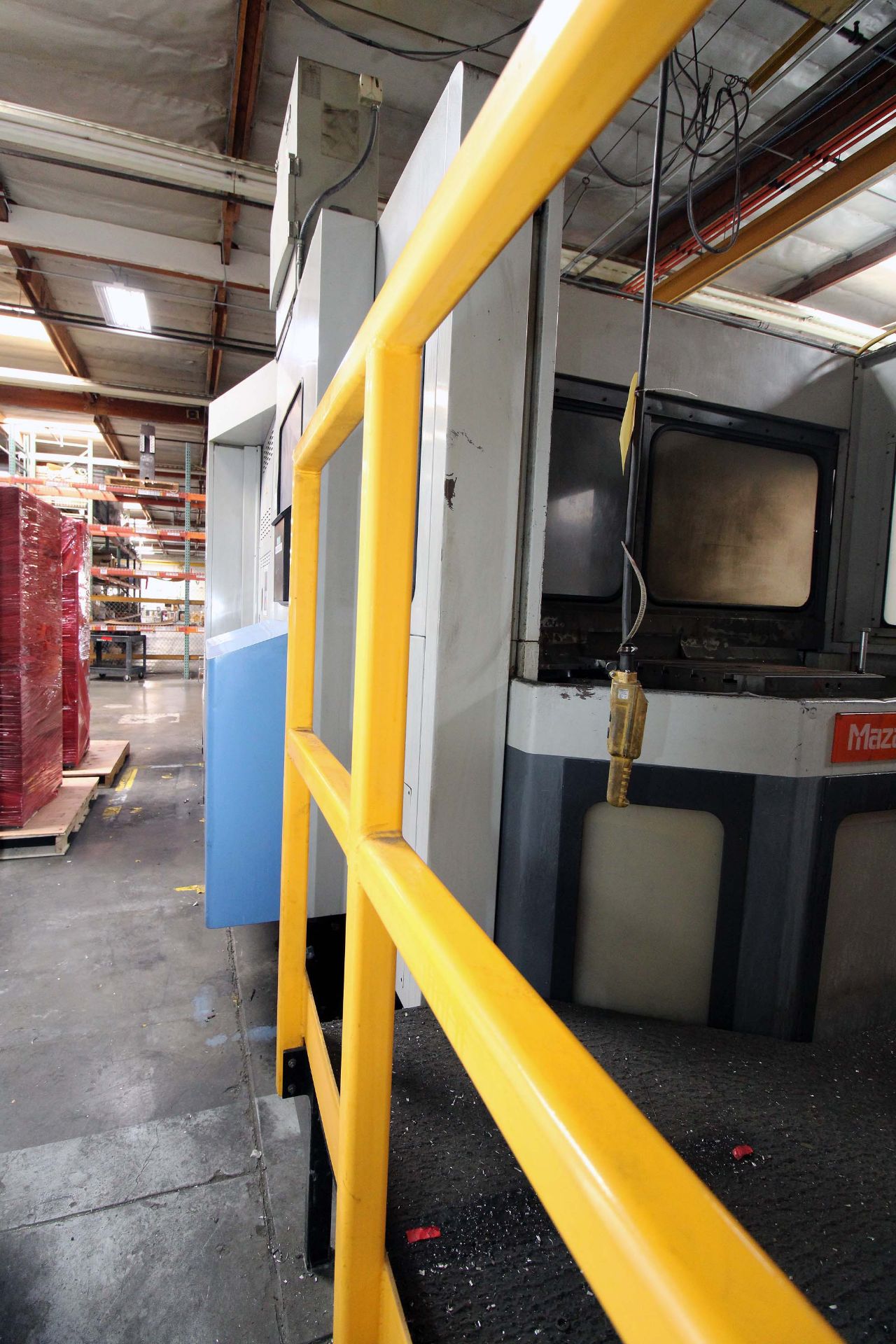 CNC HORIZONTAL MACHINING CENTER, MAZAK MDL. FH680, new 1996, Mazatrol M Plus CNC control, 24” - Image 10 of 15