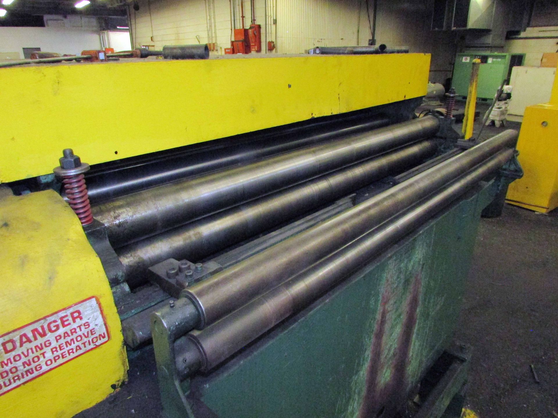 COIL STRAIGHTENER, EGAN MDL. 648-16, 48", entry & exit pinch rolls, S/N 2020 - Image 8 of 11