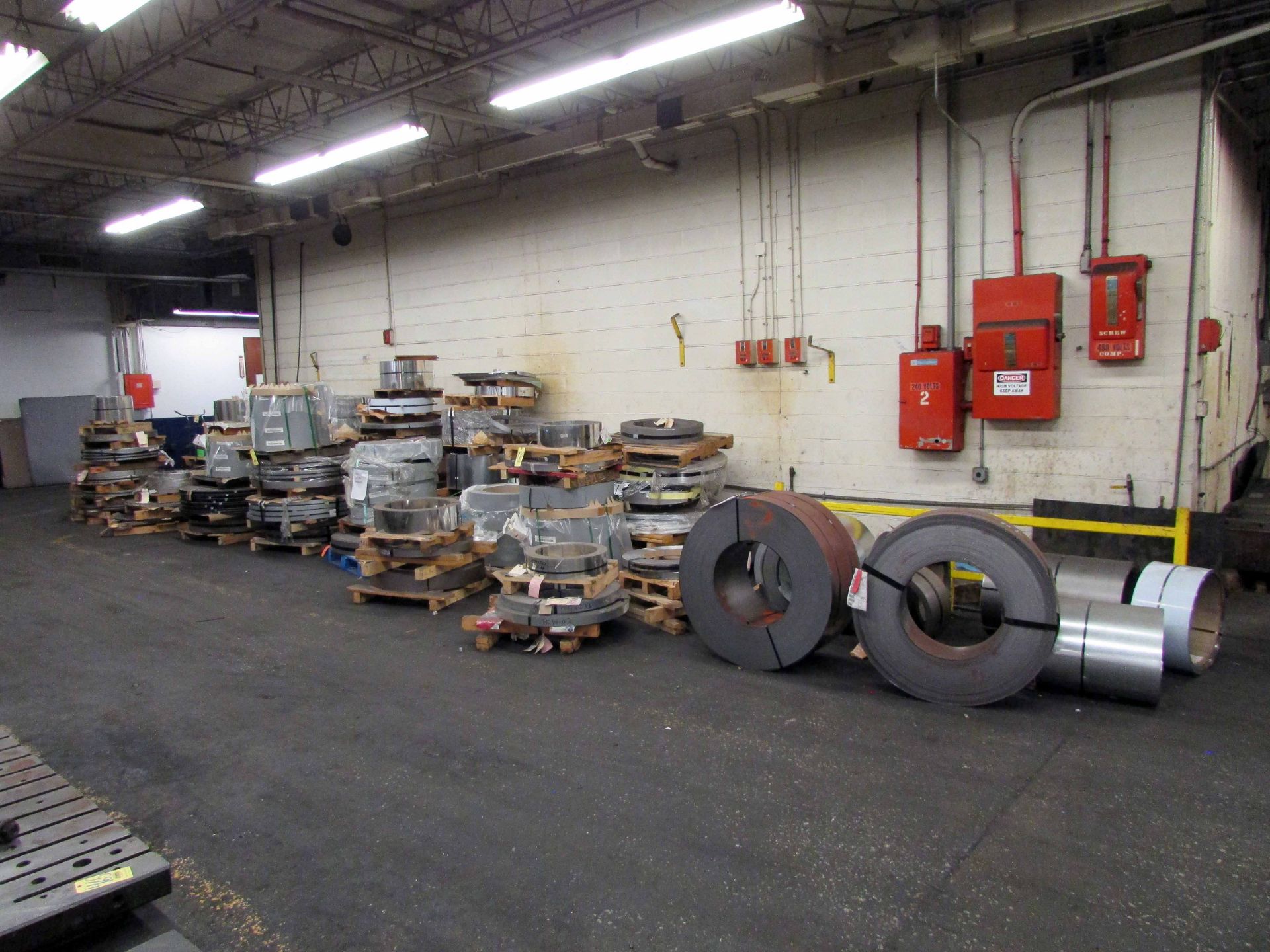 LOT OF STEEL COILS, large assortment