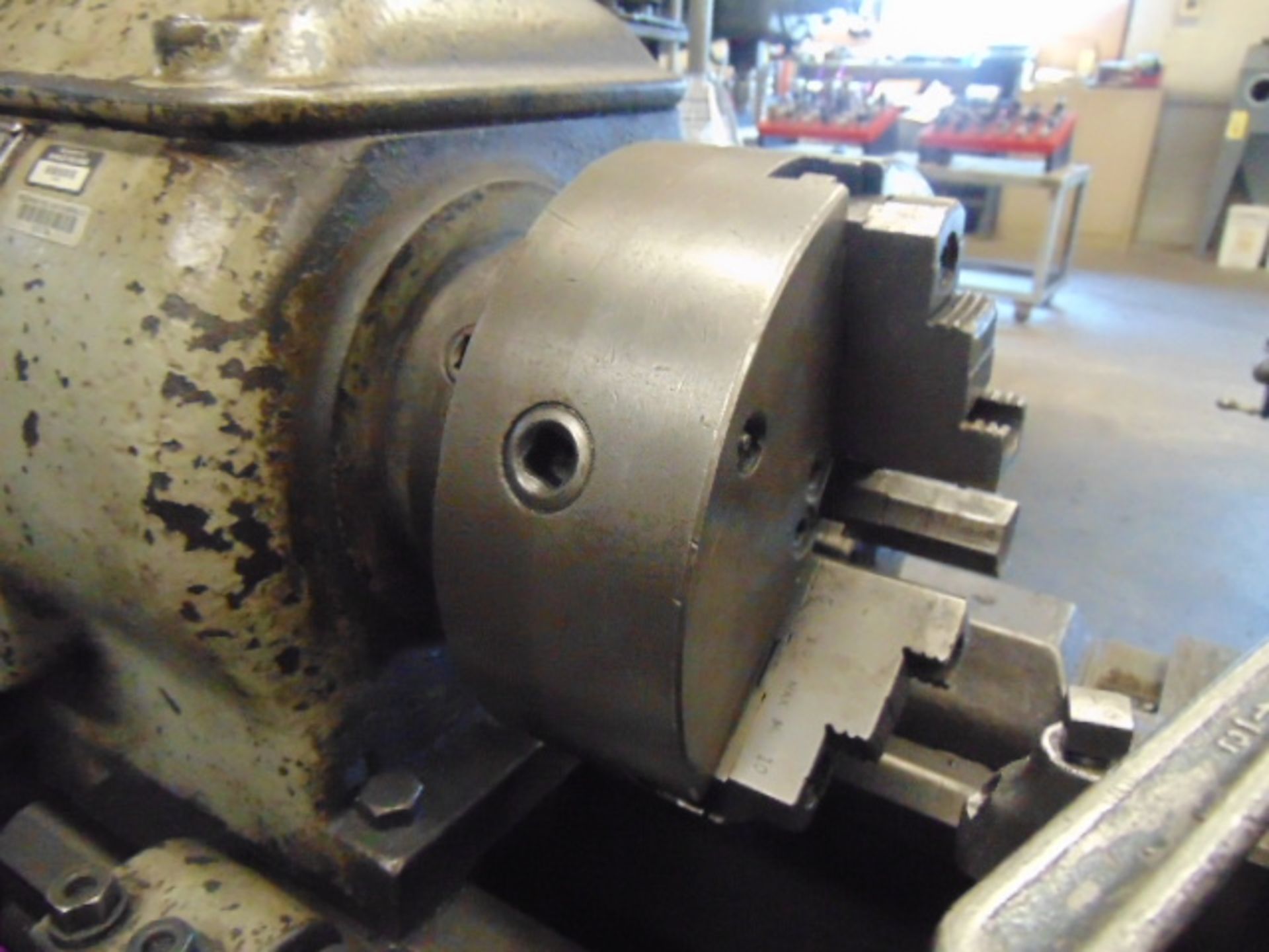 LATHE, MONARCH 16-1/2” X 30” MDL. 14C ENGINE, 10” dia. 3-jaw chuck, S/N 27972 - Image 2 of 10