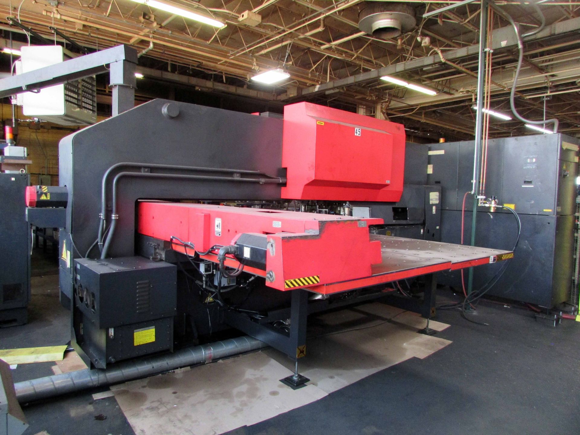 CNC LASER TURRET PRESS, AMADA APELIO MDL. AP2357F10, (1998), Fanuc 05PLA CNC control, Fanuc 2,000 - Image 14 of 19