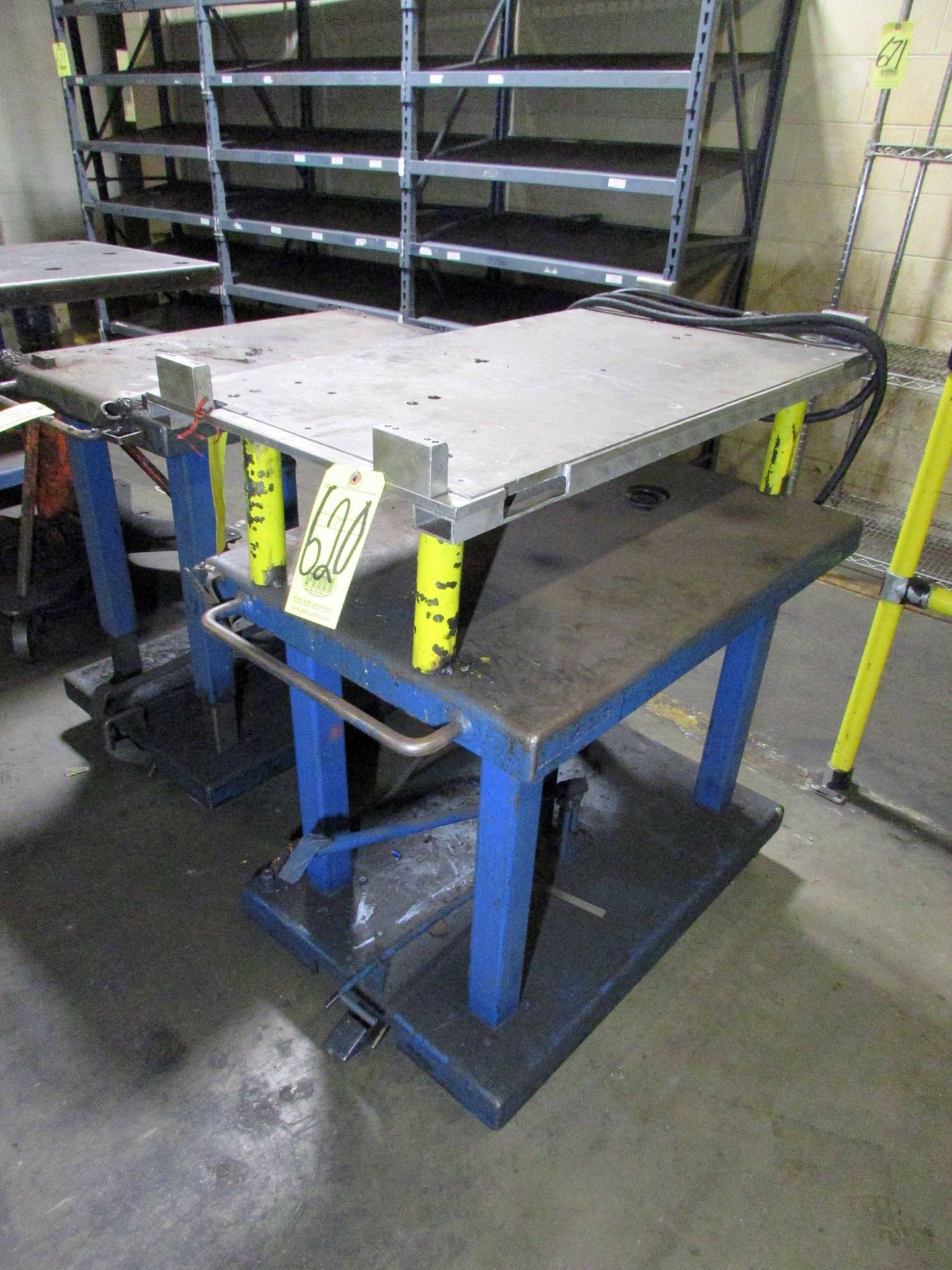 HYDRAULIC DIE CART, 3'x 2'