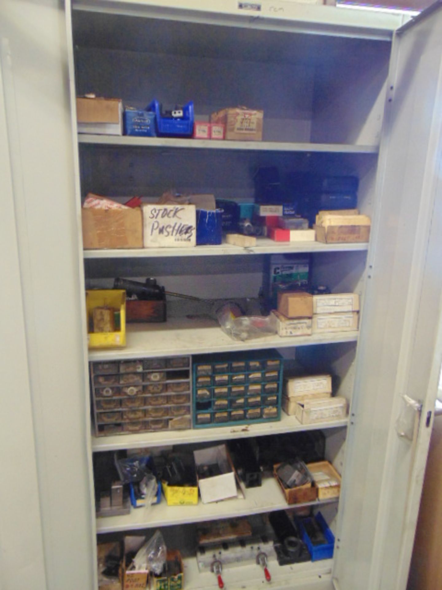 SUPPLY CABINET, 2-door, w/ contents - Image 2 of 2