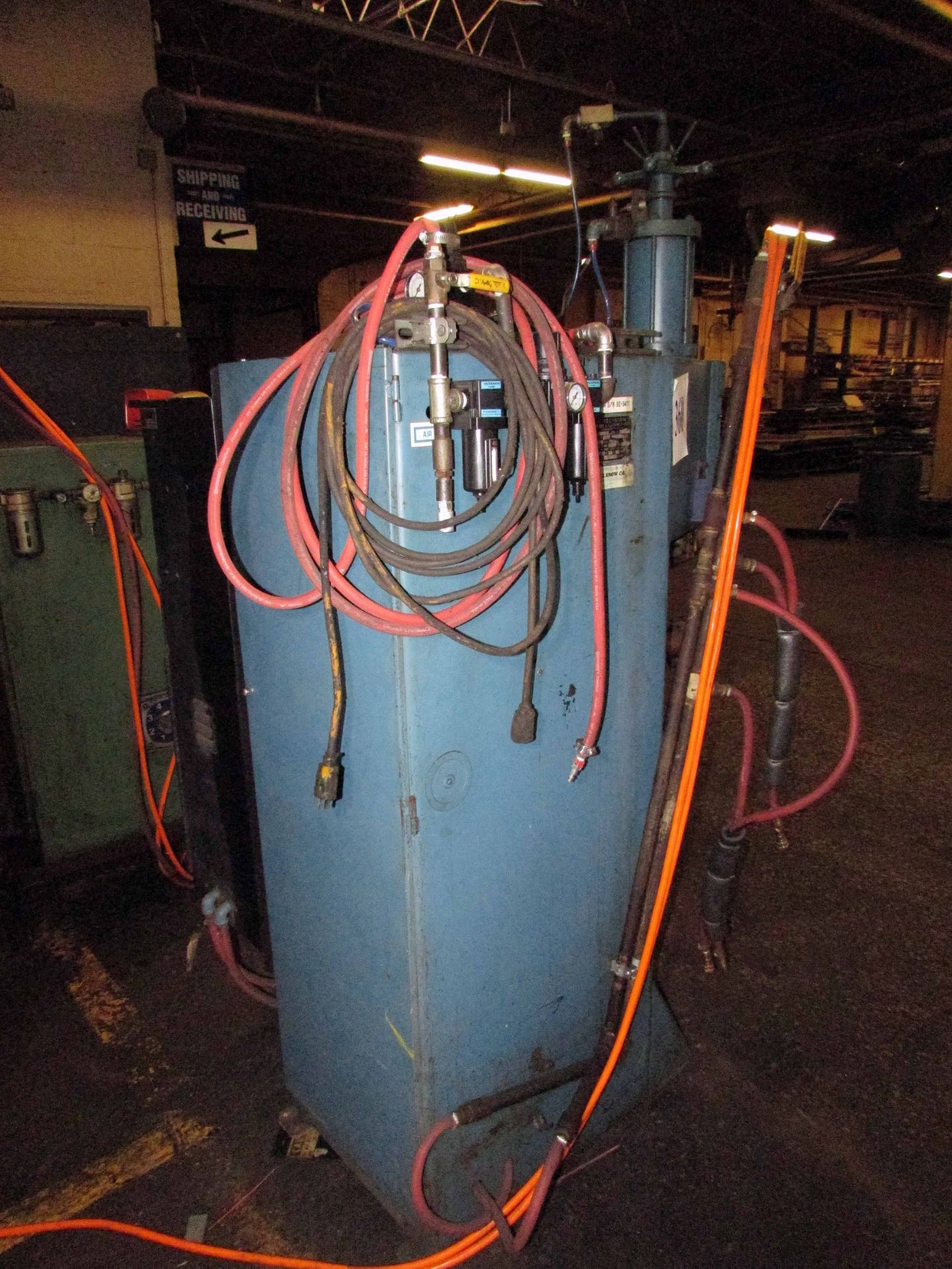 PROJECTION SPOT WELDER, PRECISION MDL. ABA-1, 100 KVA, 18” arms, WTC Weldtronic weld controller, S/N - Image 5 of 6