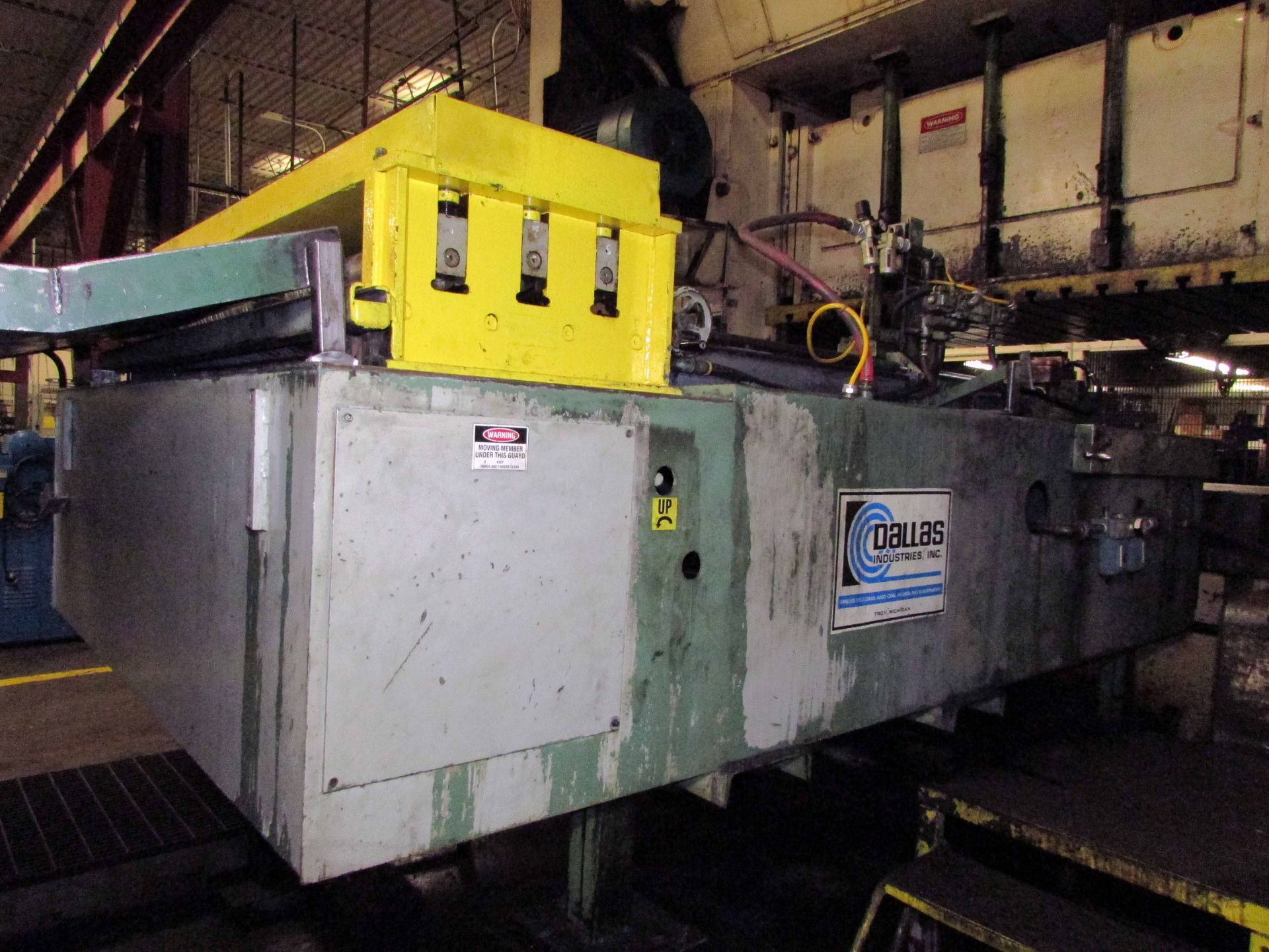 AIR PRESS FEED LINE, FEEDLEASE MDL. FLCC-2017-7260-P20 COMBINATION CRADLE 5-ROLL STRAIGHTENER, 72” - Image 13 of 17