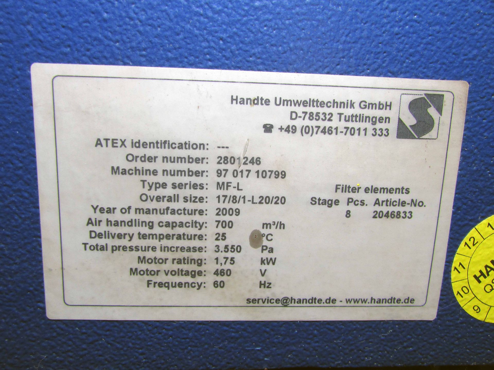 CNC LASER, TRUMPF MDL. TRUELASER 1030, (2008), Trumpf Mdl. PC-620 CNC, 2,000 watt, new resonator - Image 14 of 15