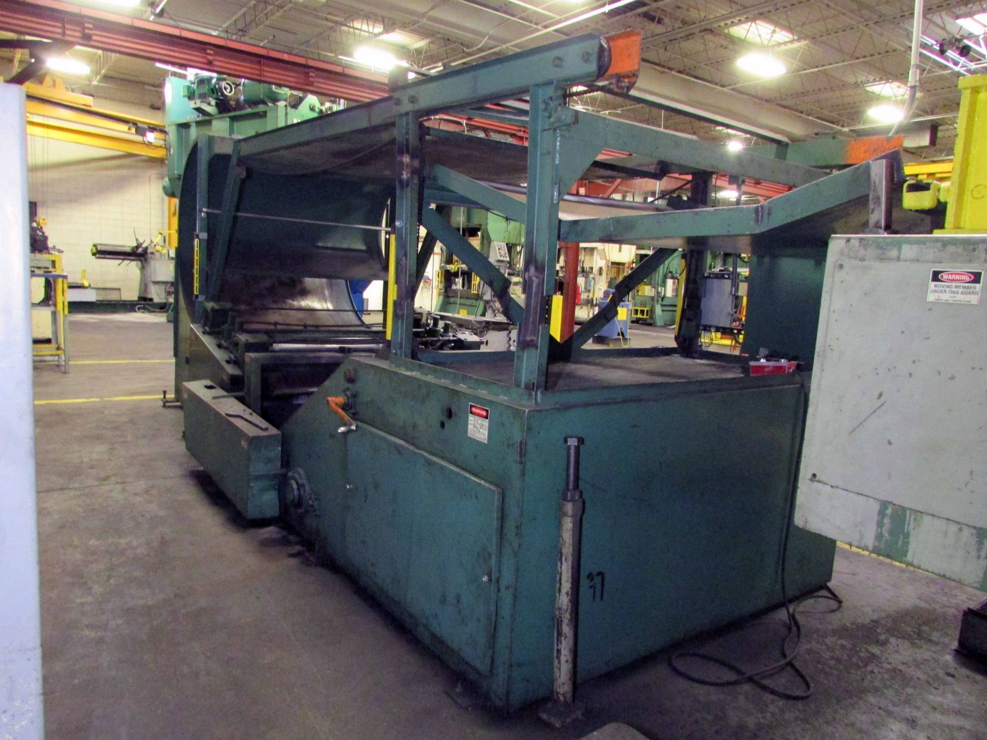 AIR PRESS FEED LINE, FEEDLEASE MDL. FLCC-2017-7260-P20 COMBINATION CRADLE 5-ROLL STRAIGHTENER, 72” - Image 5 of 17