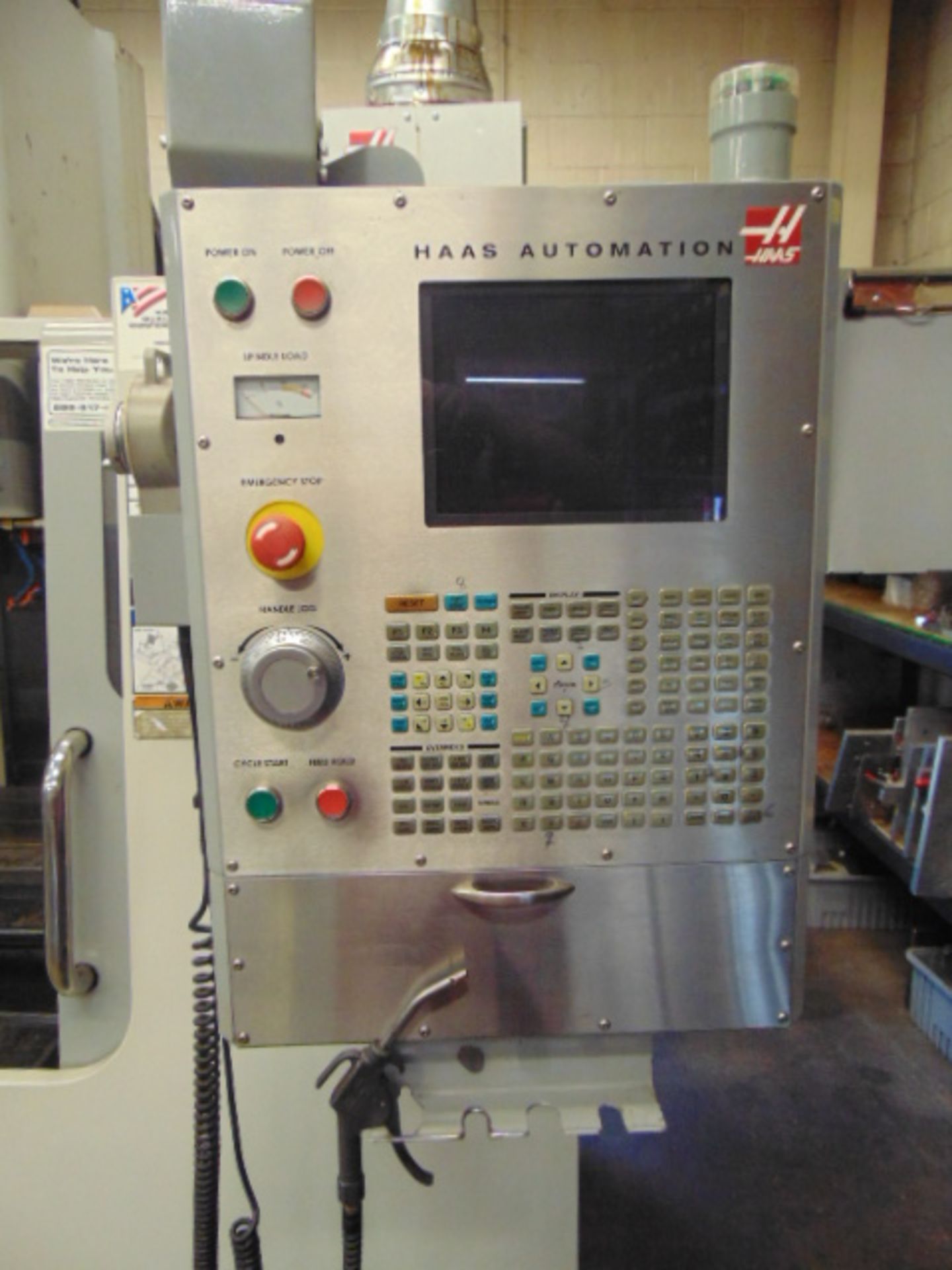 VERTICAL MACHINING CENTER, HAAS MDL. VF2, new 8/2006, 36” x 14” table, 30” X, 16” Y, 20” Z axis - Image 6 of 12