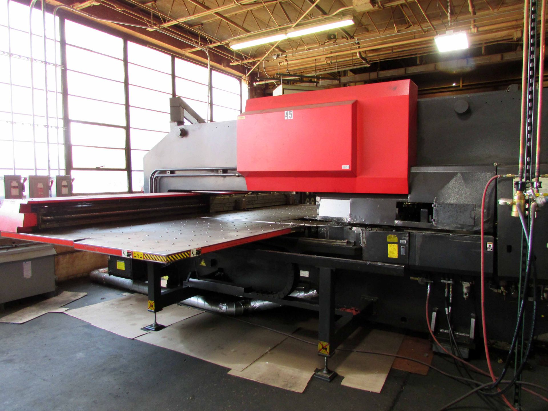 CNC LASER TURRET PRESS, AMADA APELIO MDL. AP2357F10, (1998), Fanuc 05PLA CNC control, Fanuc 2,000 - Image 12 of 19