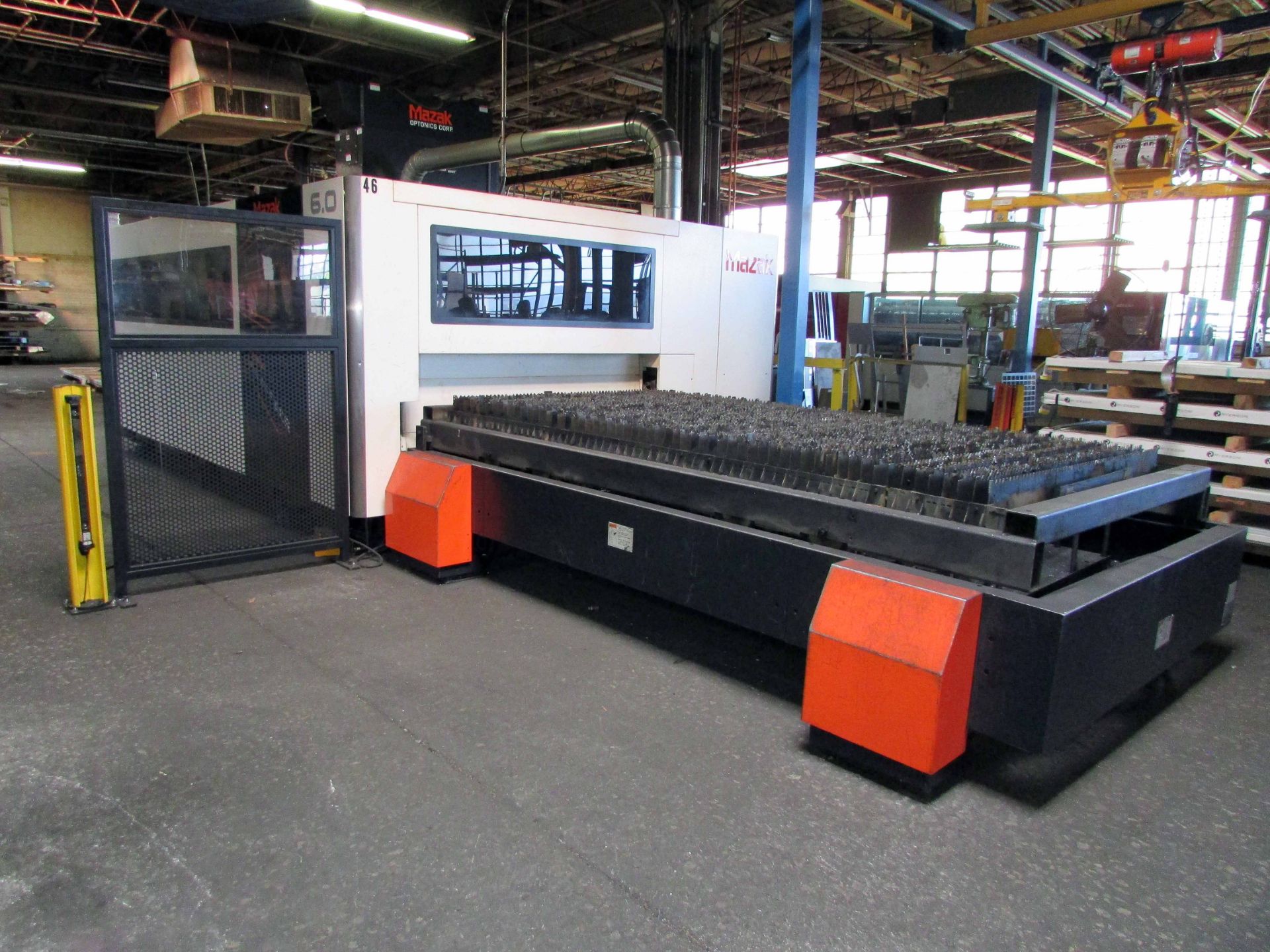 CNC LASER, MAZAK MDL. OPTIFLEX 3015 FIBER II, new 11/2016, Mazatrol Preview 3 CNC control, 60” x