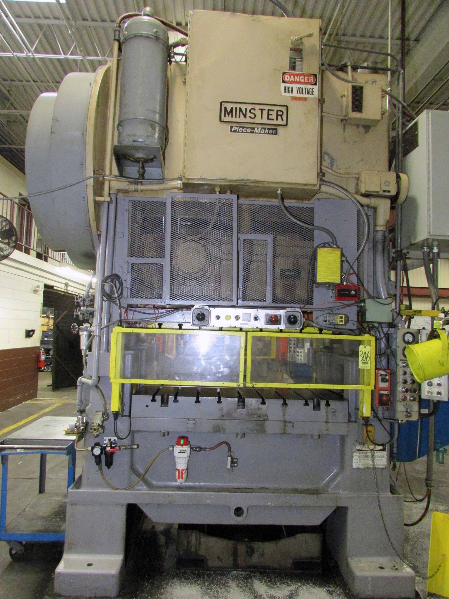 HIGH SPEED PRESS, MINSTER PIECEMAKER 150 T. CAP. MDL. P2-150, 6” stroke, 4” slide adj., 24” shut - Image 2 of 26