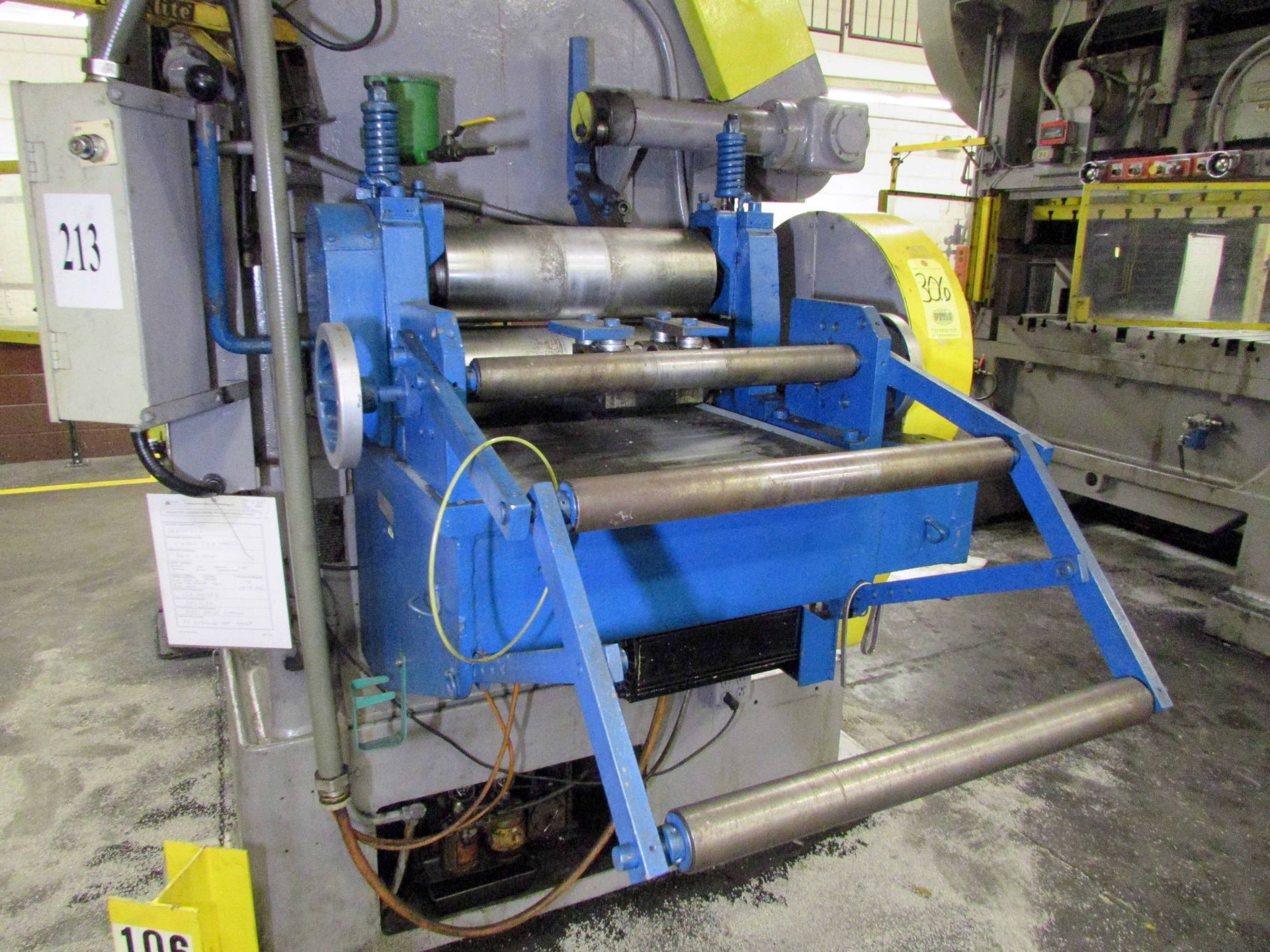 HIGH SPEED PRESS, MINSTER PIECEMAKER 150 T. CAP. MDL. P2-150, 6” stroke, 4” slide adj., 24” shut - Image 20 of 26