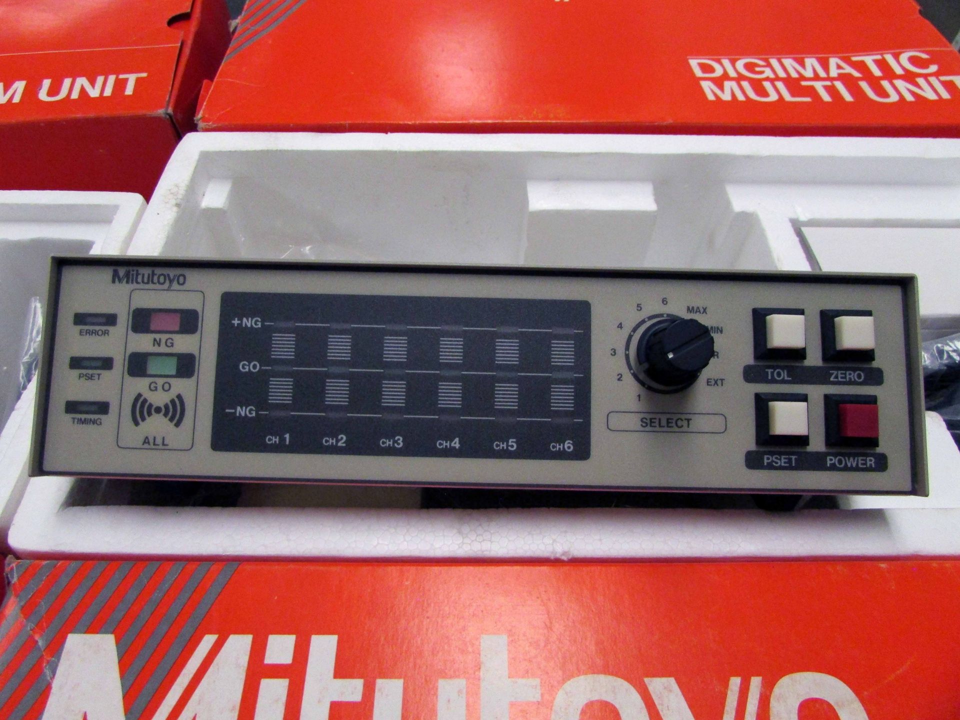 LOT OF DIGIMATIC MULTI UNIT, MITUTOYO MDL. SD-M1 (3), w/ (1) Mitutoyo SD-UI Digimatic difference/ - Image 4 of 5