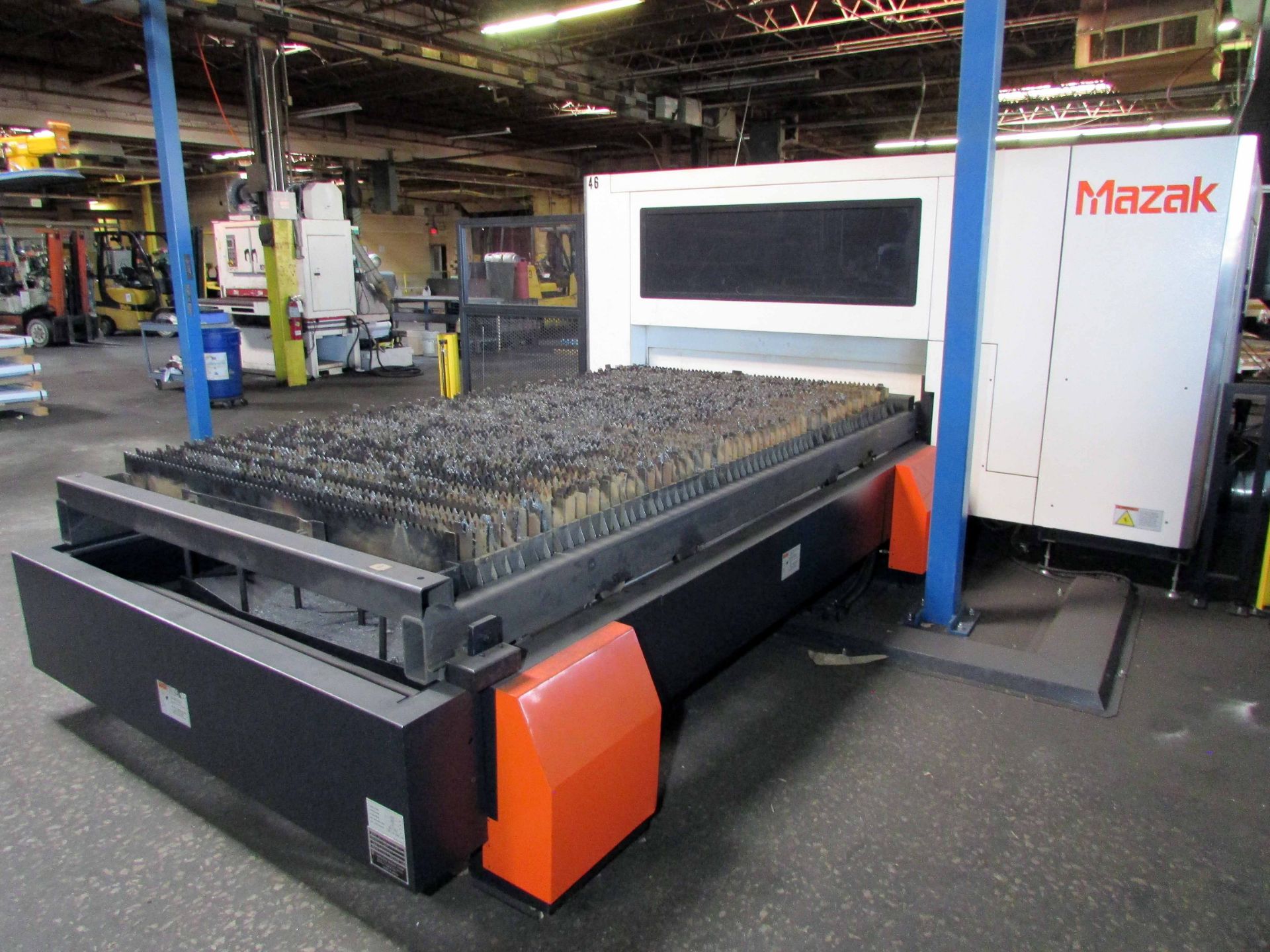 CNC LASER, MAZAK MDL. OPTIFLEX 3015 FIBER II, new 11/2016, Mazatrol Preview 3 CNC control, 60” x - Image 9 of 25