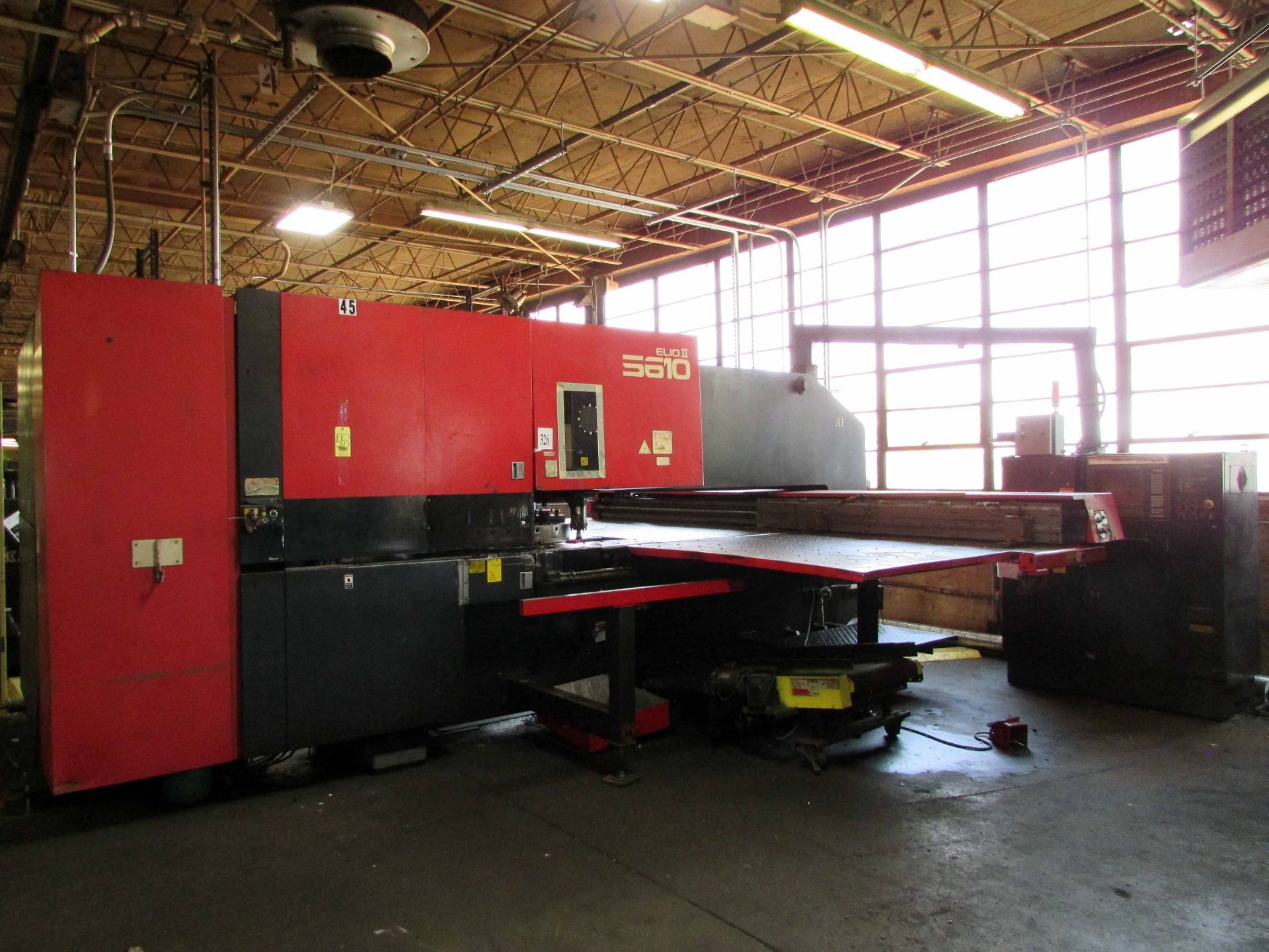 CNC LASER TURRET PRESS, AMADA APELIO MDL. AP2357F10, (1998), Fanuc 05PLA CNC control, Fanuc 2,000