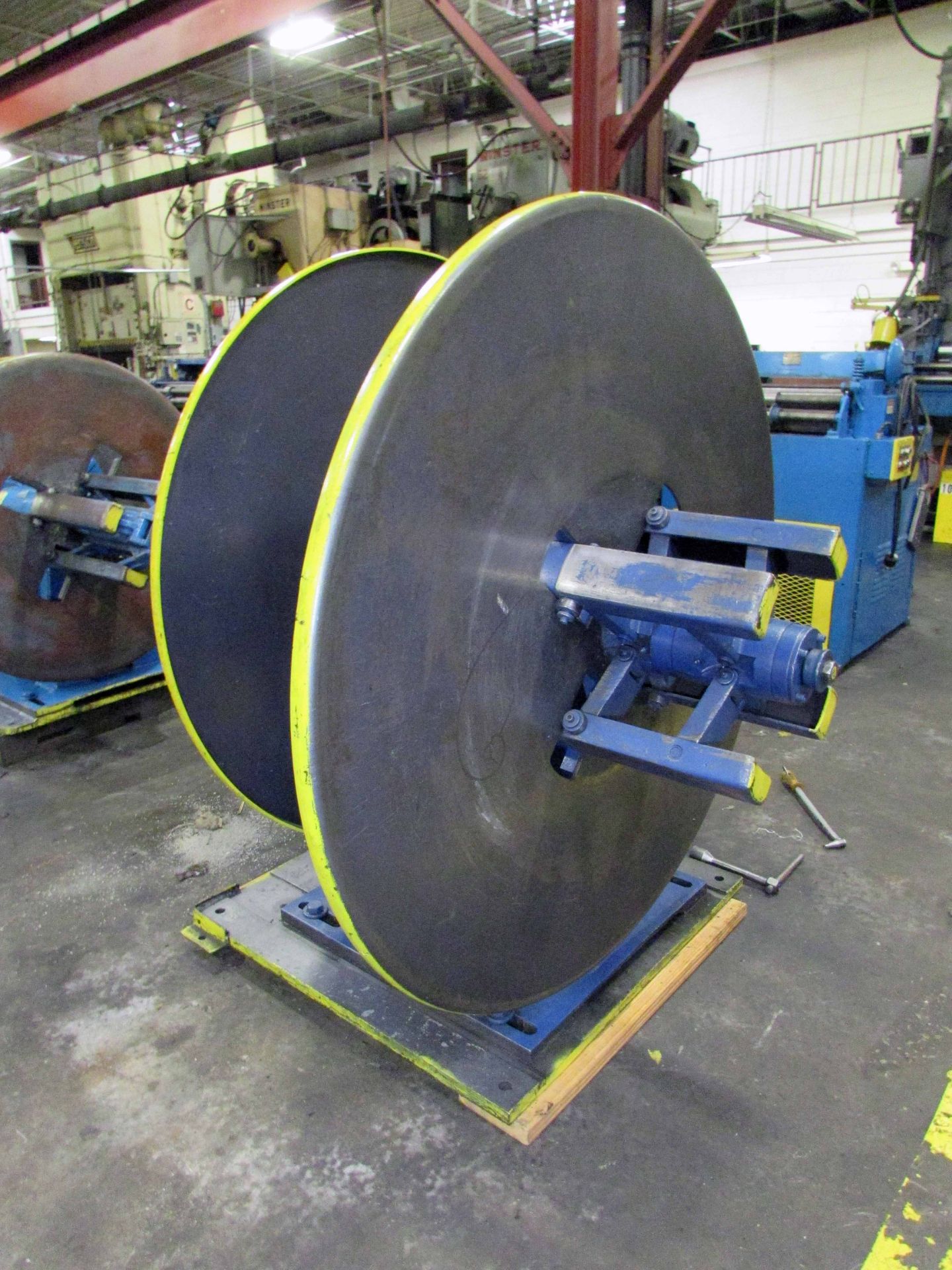 DOUBLE COIL REEL, LITTELL 6,000 LB. CAP., 14” max. width, S/N S2636-77 - Image 3 of 8