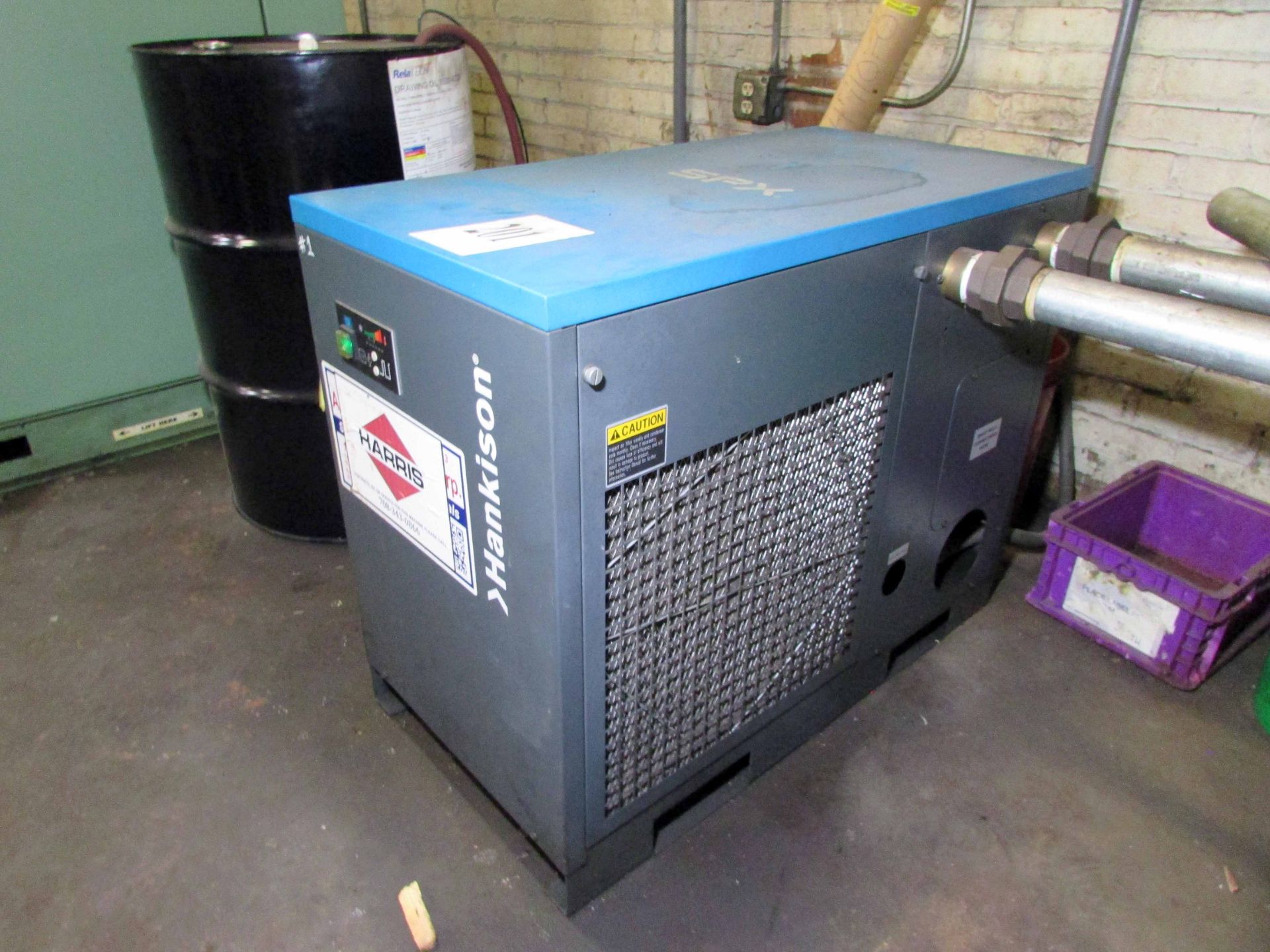 REFRIGERATED AIR DRYER, HANKINSON MDL. HPR-400, 400 CFM cap., S/N H400A4601409002 - Image 4 of 6