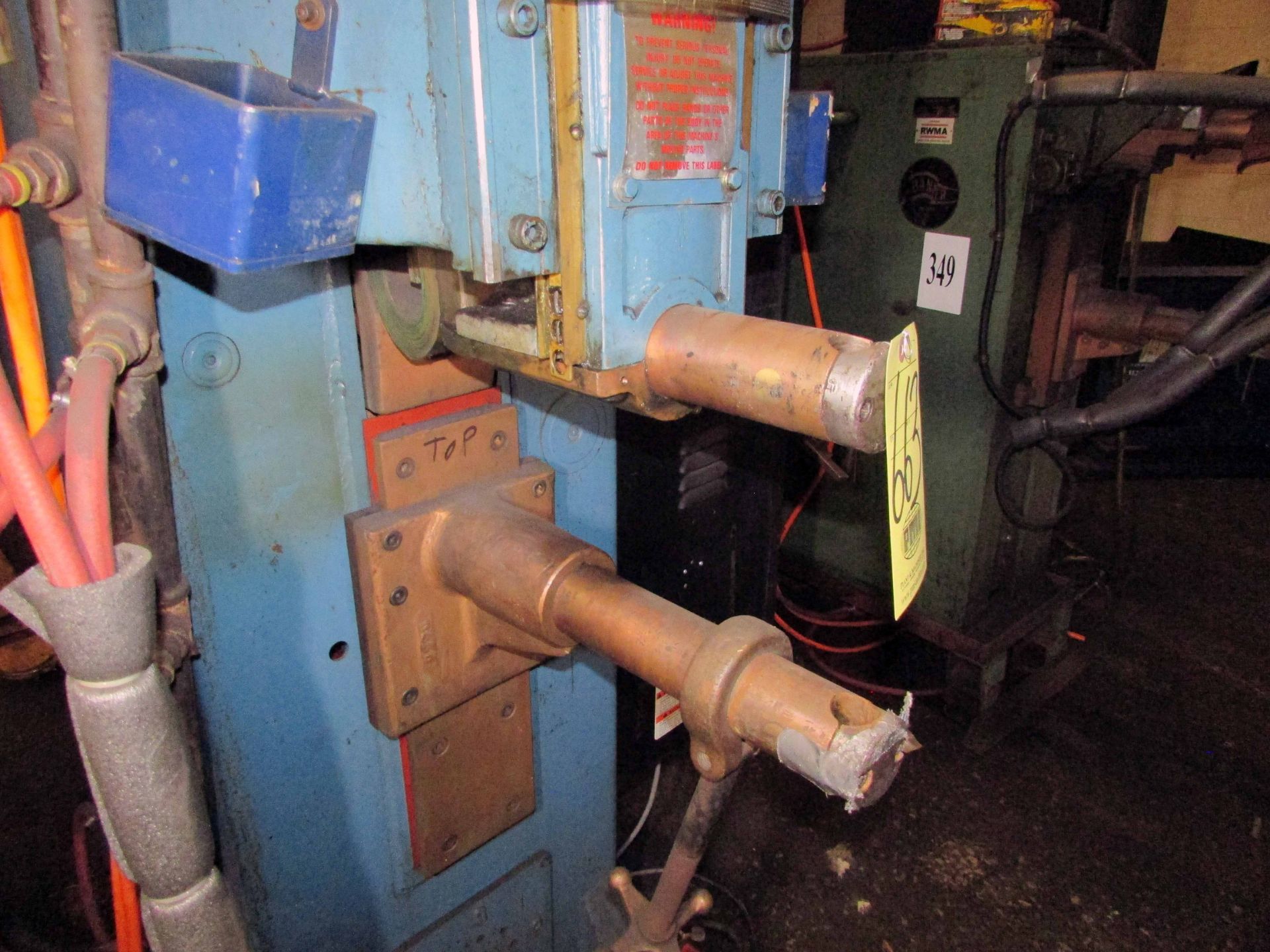 PROJECTION SPOT WELDER, PRECISION MDL. ABA-1, 100 KVA, 18” arms, WTC Weldtronic weld controller, S/N - Image 2 of 6