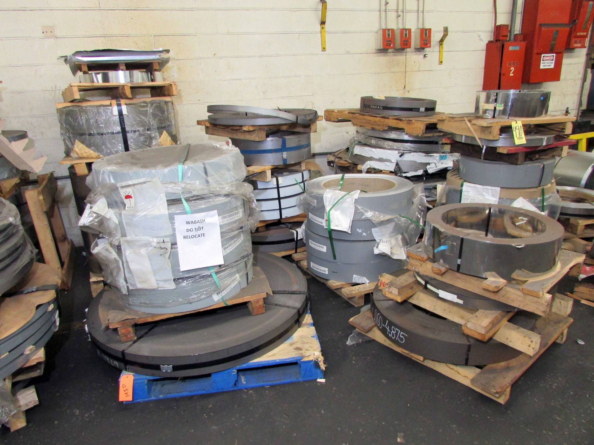 LOT OF STEEL COILS, large assortment - Image 5 of 7