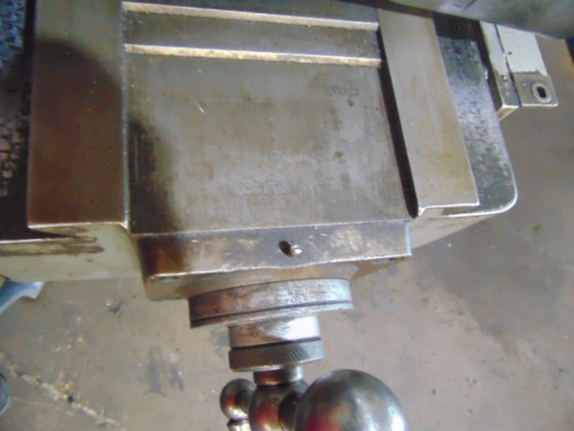 VERTICAL TURRET MILLING MACHINE, BRIDGEPORT SERIES 1, 9” x 48” table, chrome ways, variable spd. 2 - Image 7 of 7