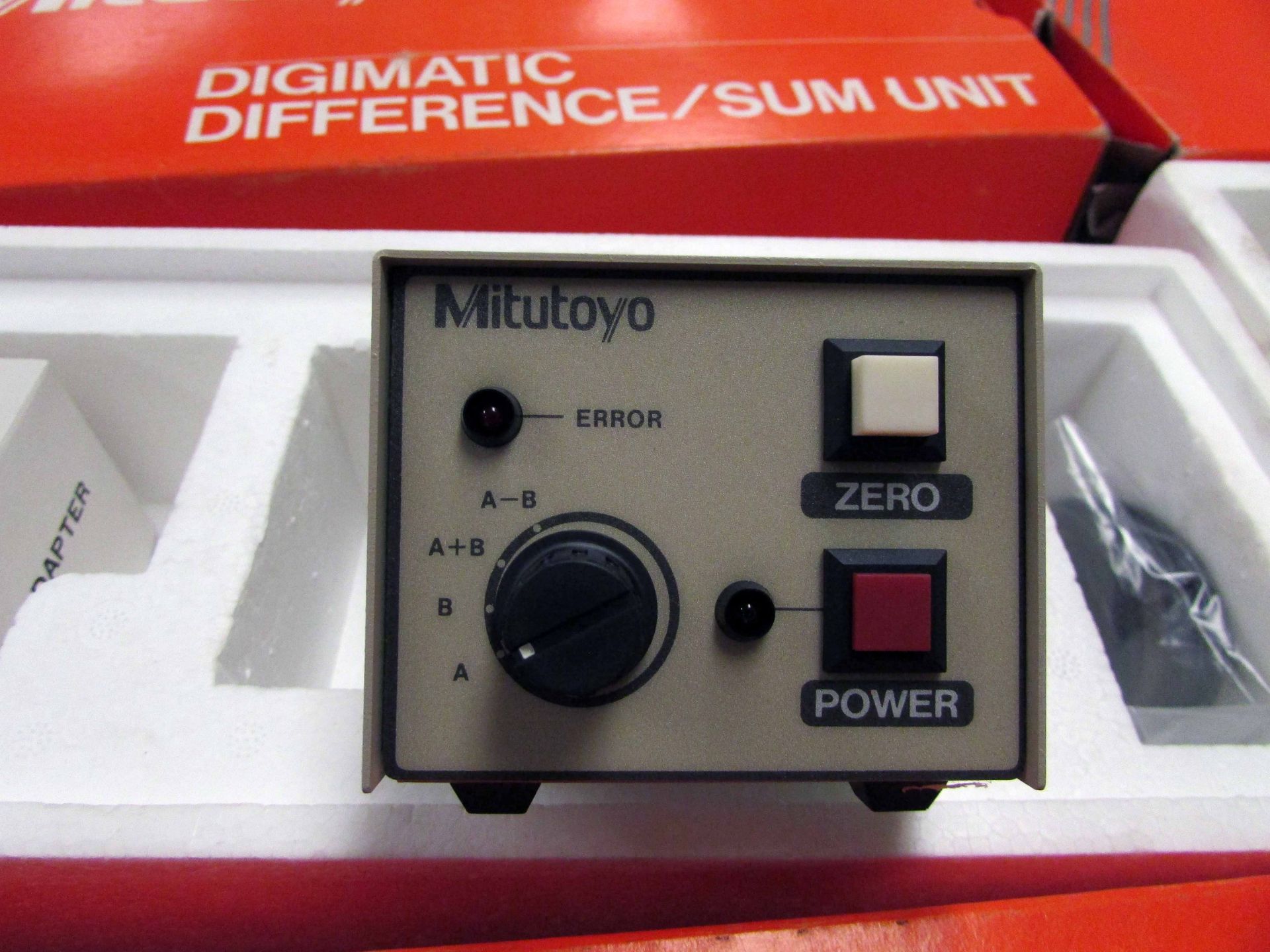 LOT OF DIGIMATIC MULTI UNIT, MITUTOYO MDL. SD-M1 (3), w/ (1) Mitutoyo SD-UI Digimatic difference/ - Image 5 of 5