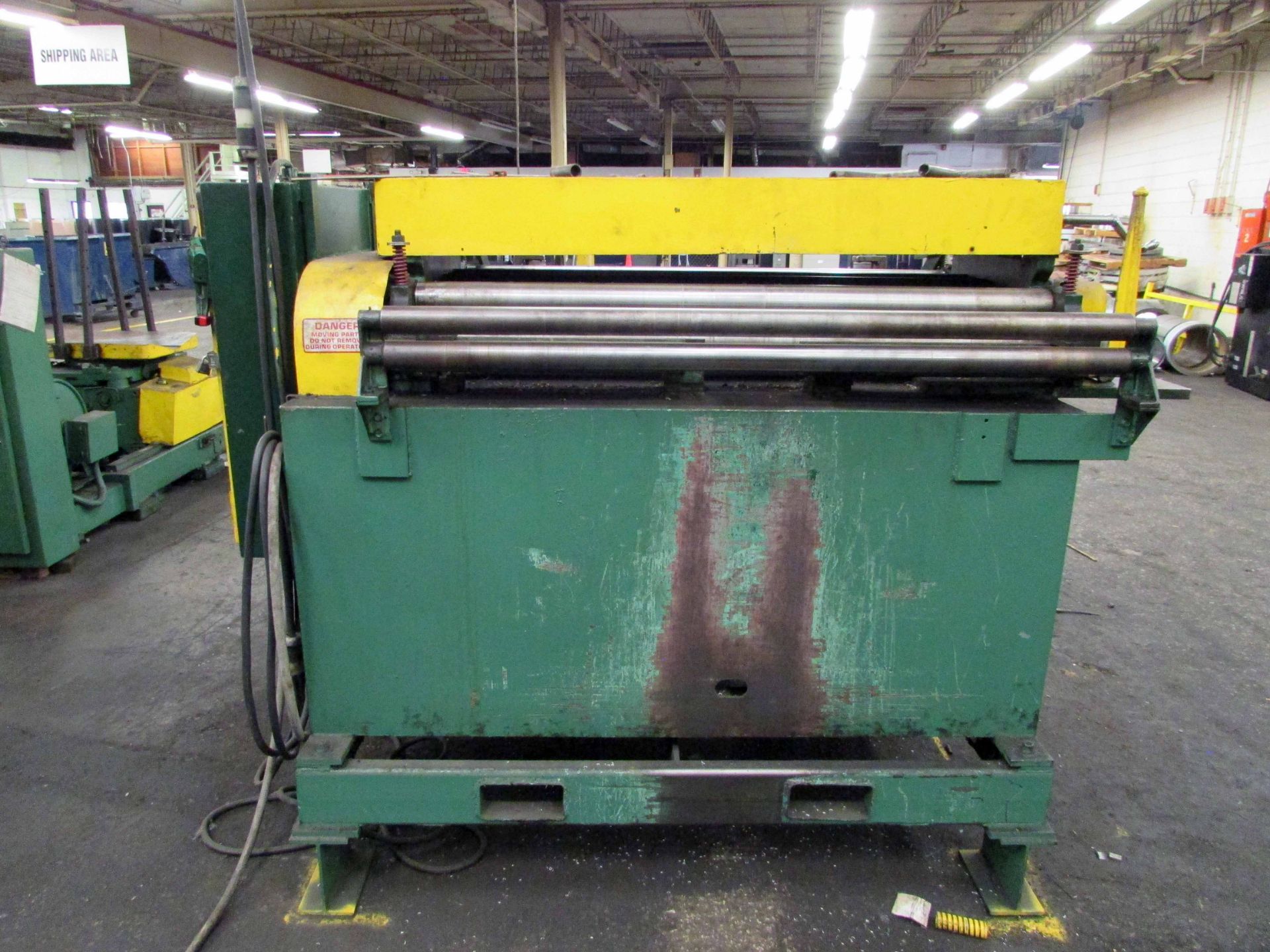 COIL STRAIGHTENER, EGAN MDL. 648-16, 48", entry & exit pinch rolls, S/N 2020 - Image 7 of 11