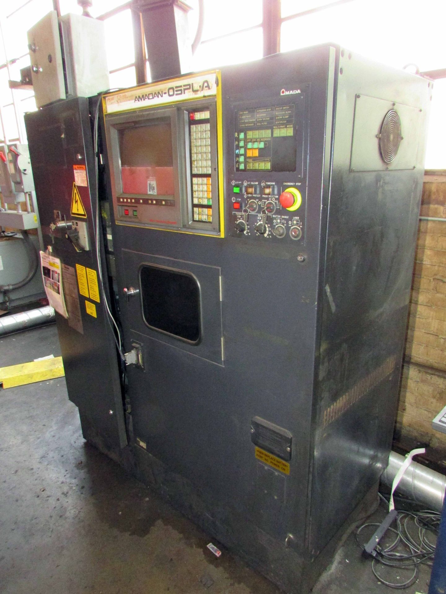 CNC LASER TURRET PRESS, AMADA APELIO MDL. AP2357F10, (1998), Fanuc 05PLA CNC control, Fanuc 2,000 - Image 16 of 19