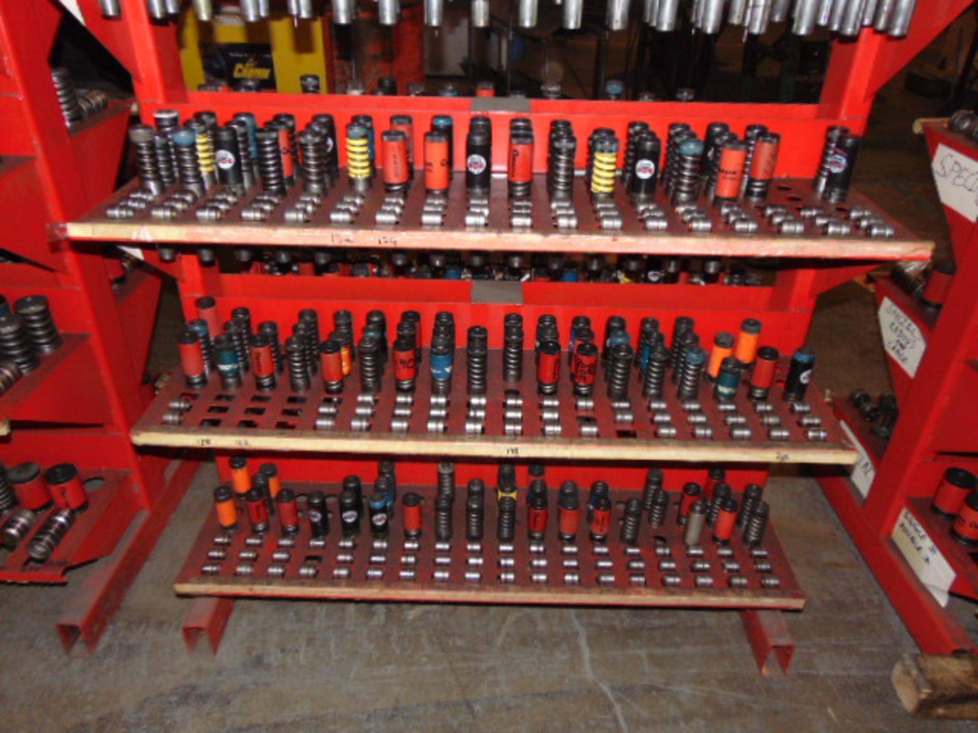 LOT OF PUNCH & DIE TOOLING, assorted, w/ rack - Image 5 of 6