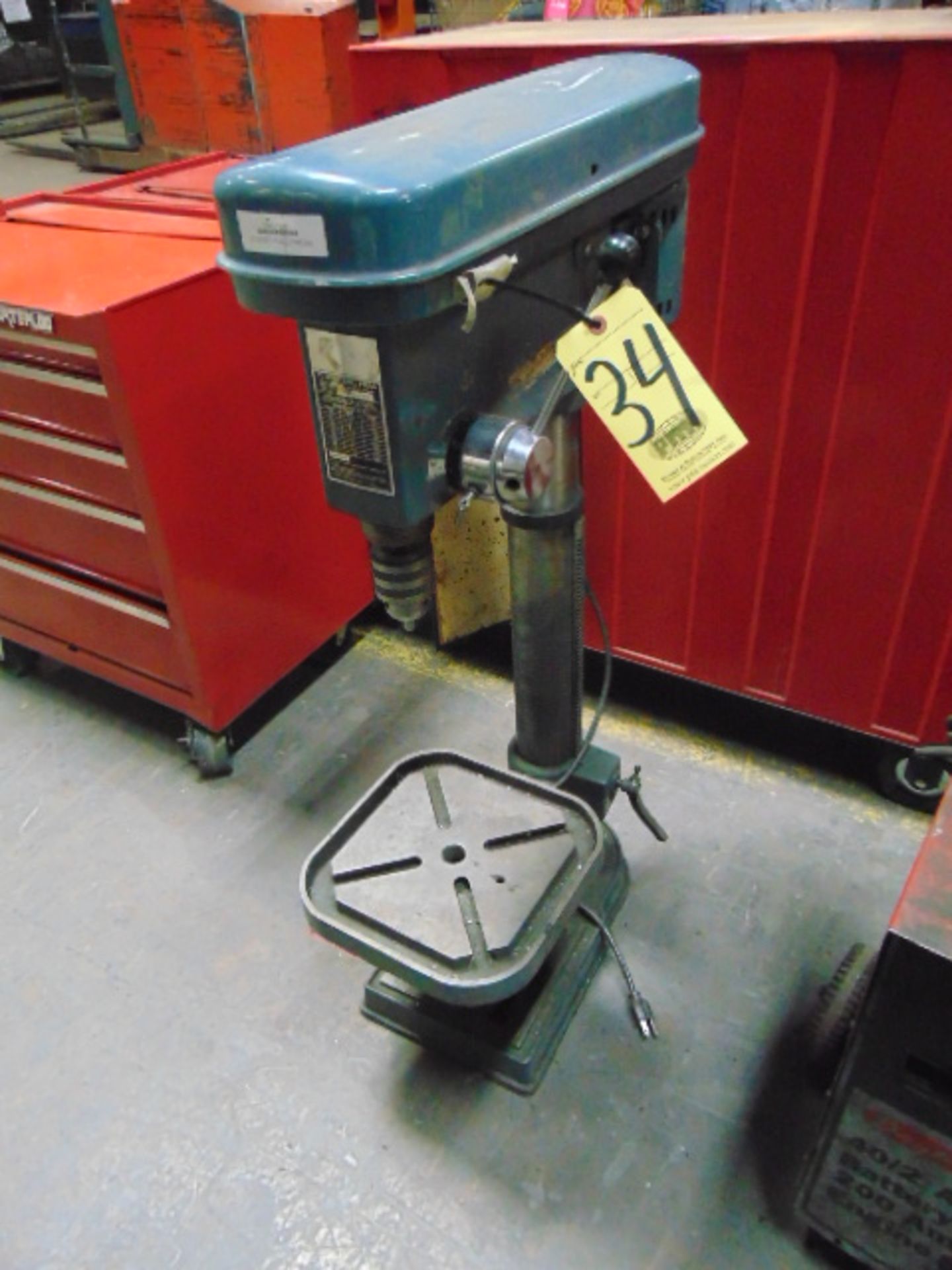 BENCH TOP DRILL PRESS, 17", 12 spd.