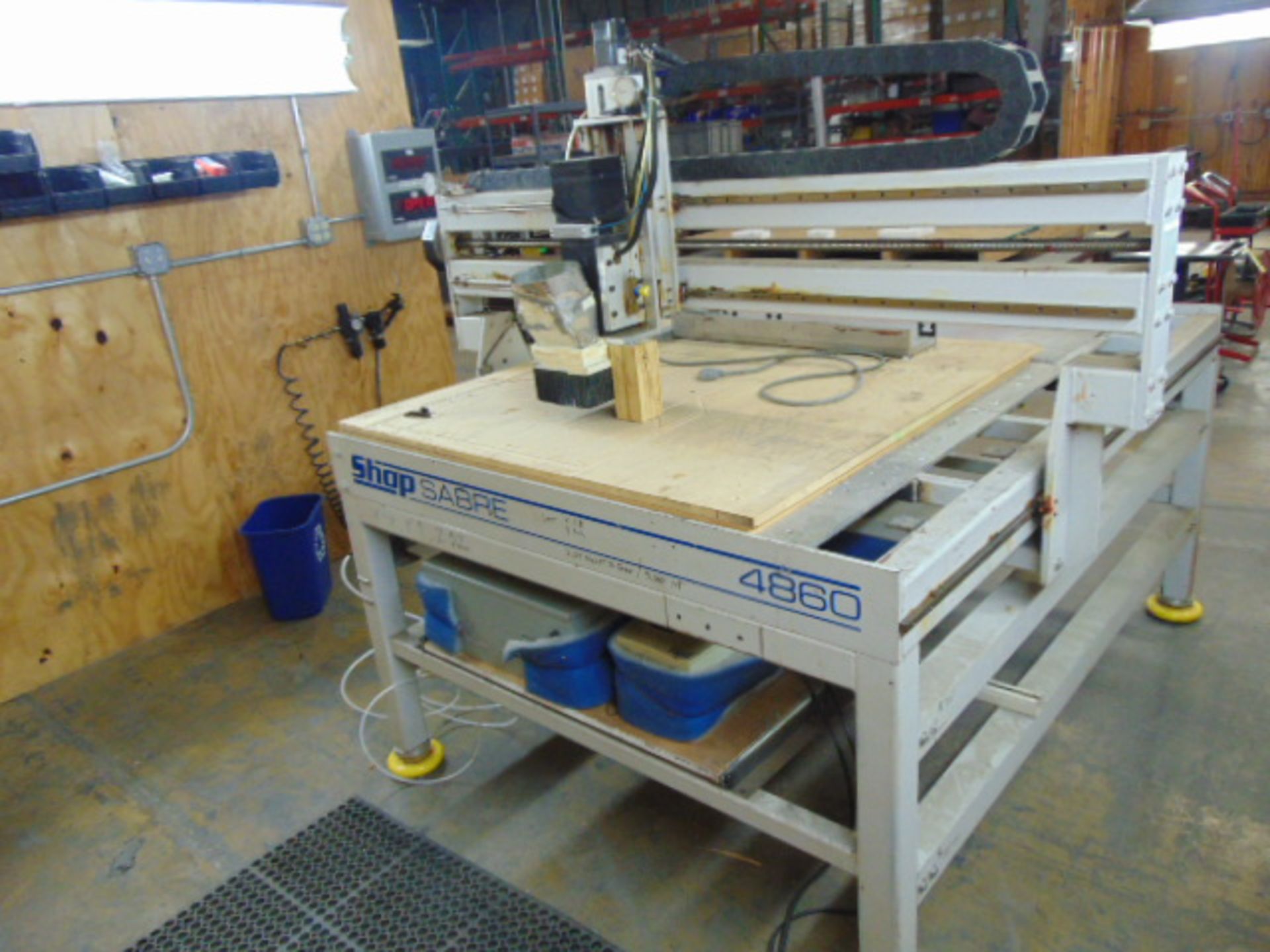 PROGRAMMABLE ROUTER TABLE, SHOP SABRE MDL. 4860 (no computer) - Image 2 of 6