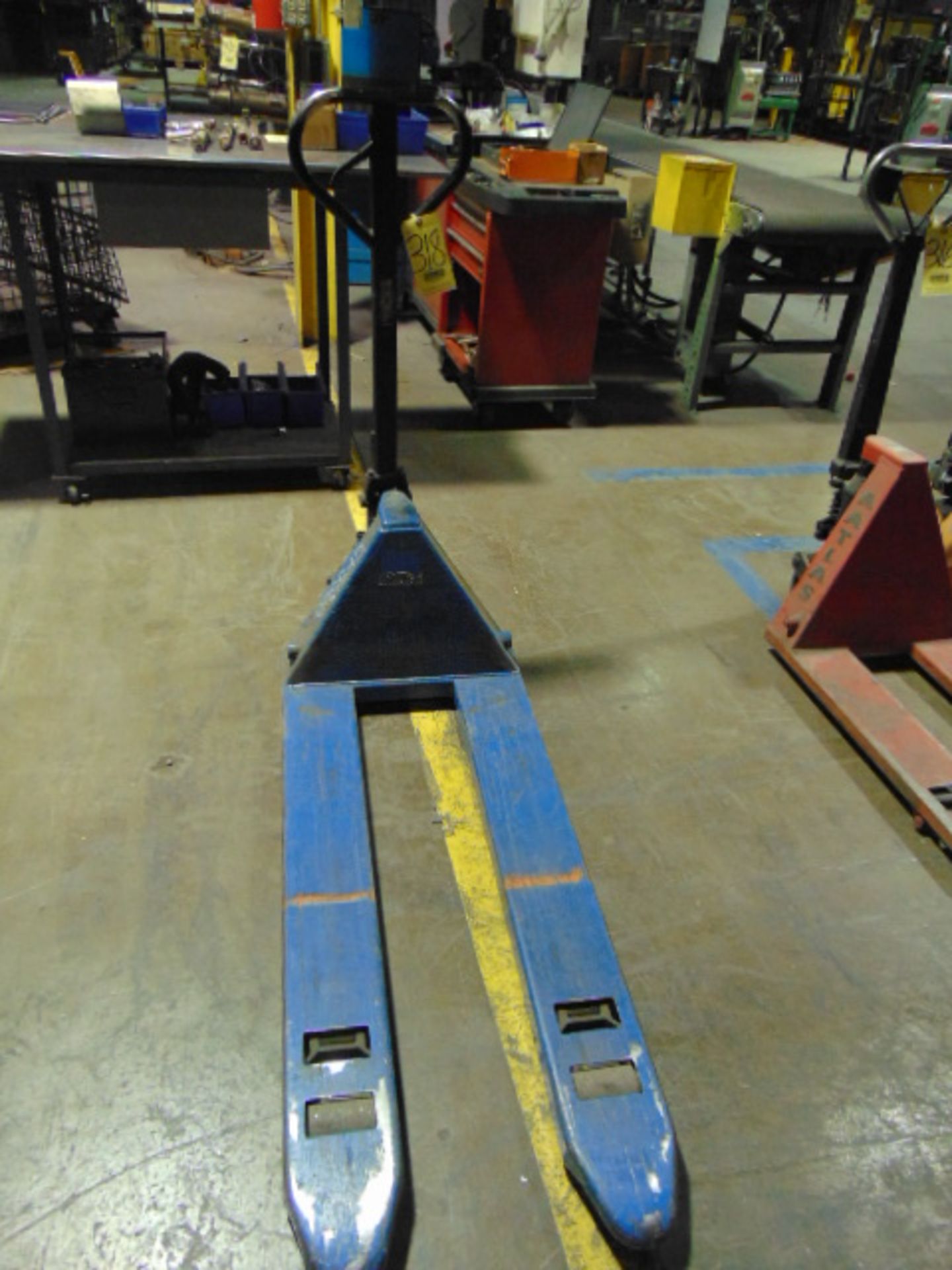 HYDRAULIC PALLET JACK, approx. 5,500 lb. cap.