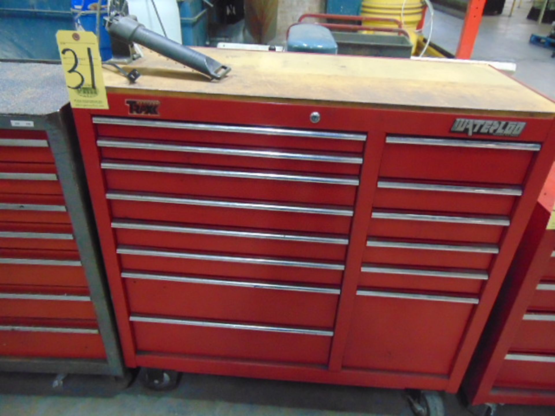 PORTABLE TOOLBOX, w/ tools