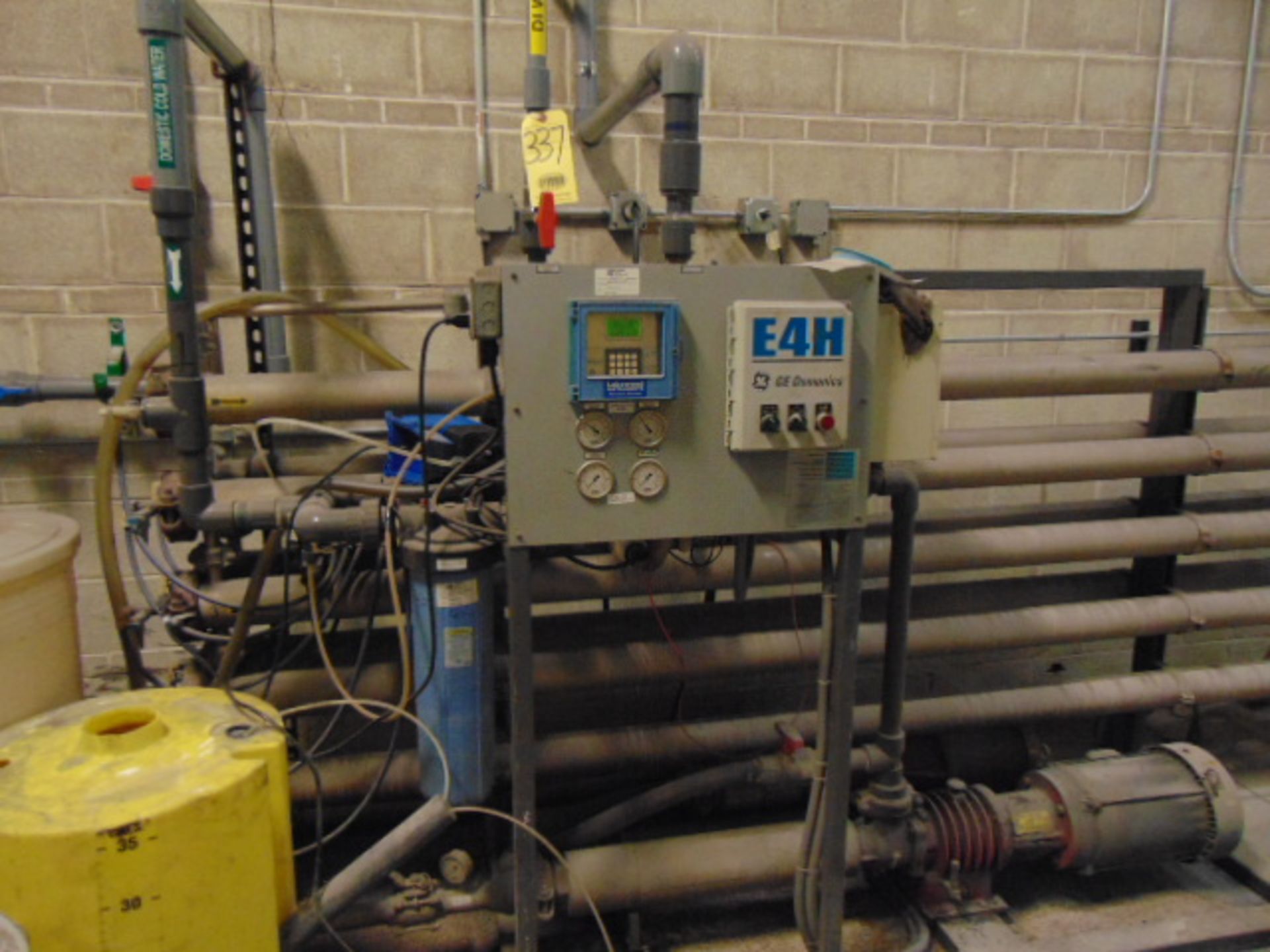 E-COAT FINISHING SYSTEM, CONSISTING OF: Rapid Industries 458 overhead chain conveyor w/24” trolley - Image 2 of 35