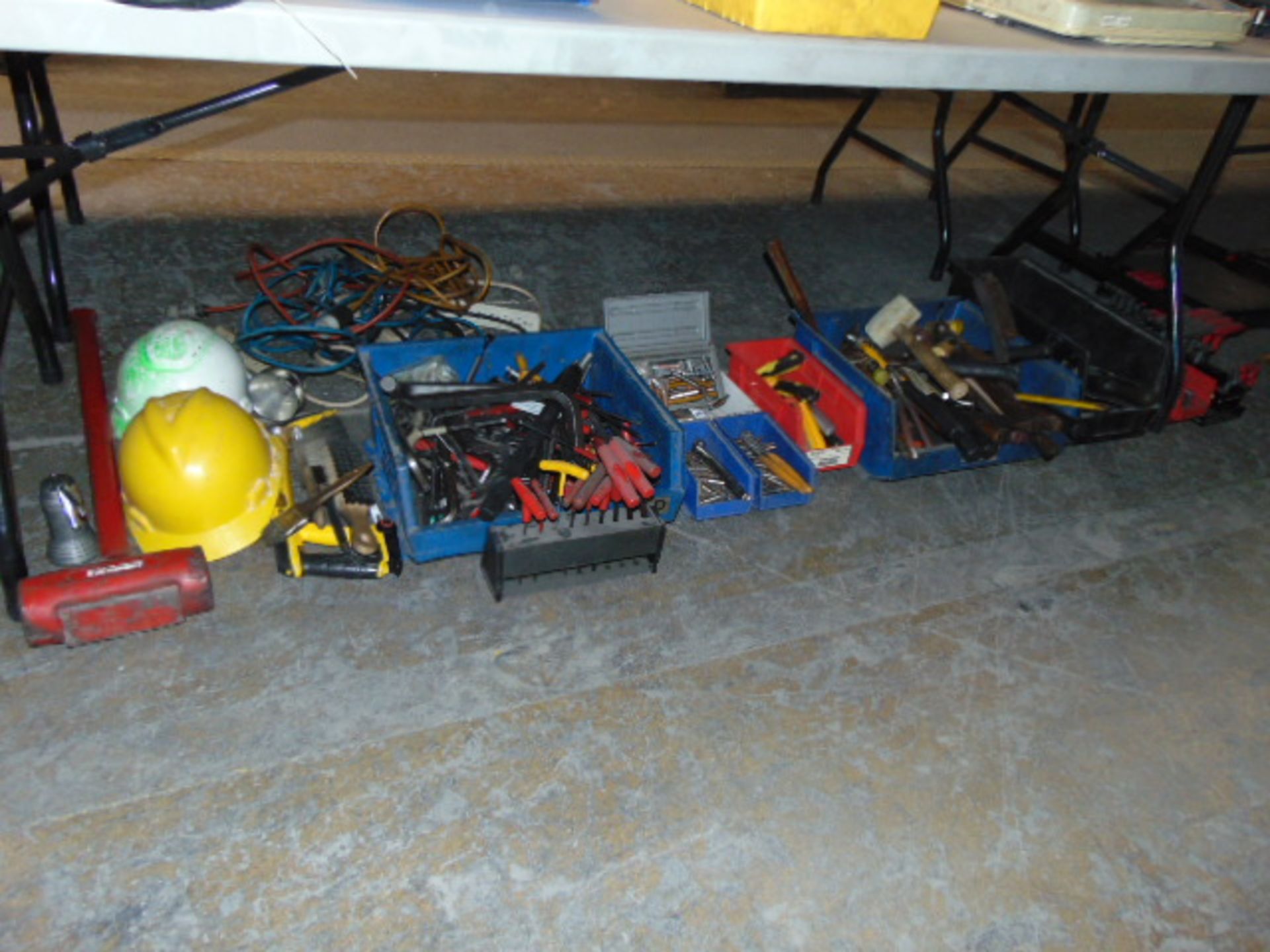 LOT OF HAND TOOLS, assorted (under three benches) - Image 2 of 3