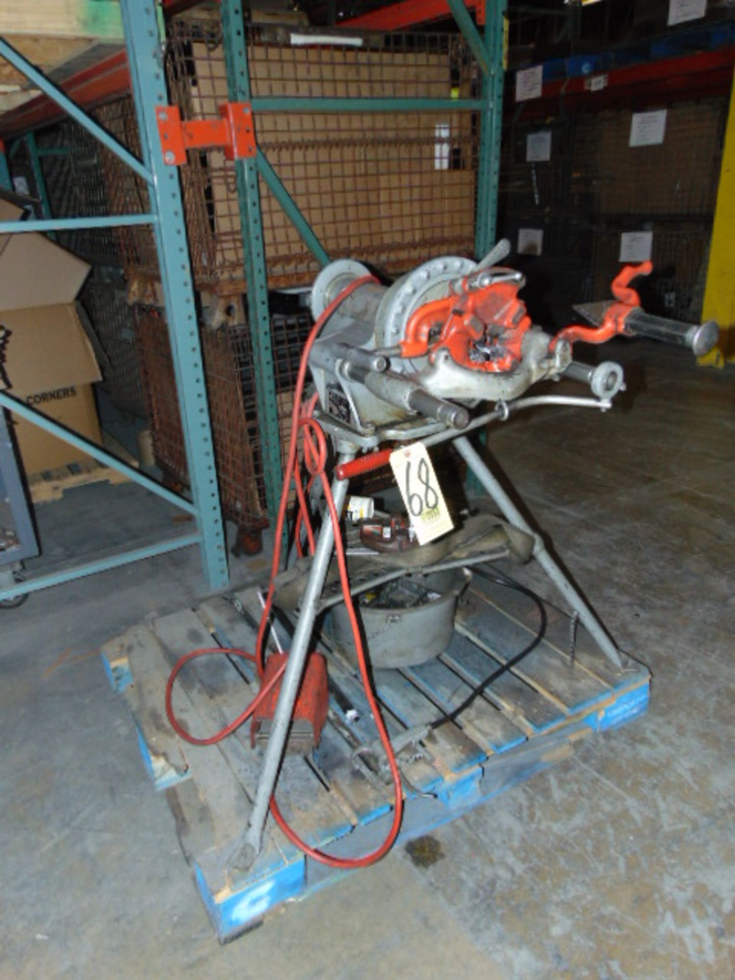 PIPE THREADING MACHINE, RIDGID MDL. 300-12, S/N ED67074K00